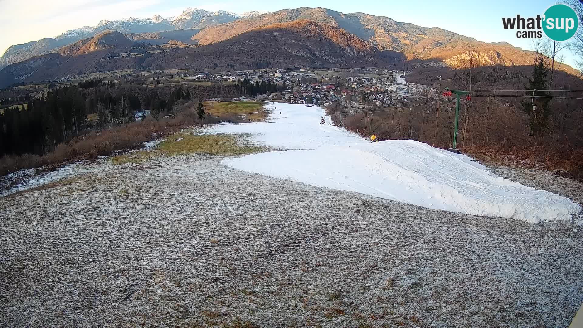 Webcam Bohinjska Bistrica – Live View from Kozji Hrbet Ski Station