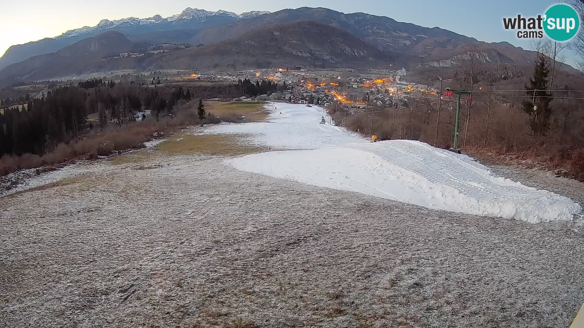 Webcam Bohinjska Bistrica – Vista live dalla stazione sciistica Kozji Hrbet
