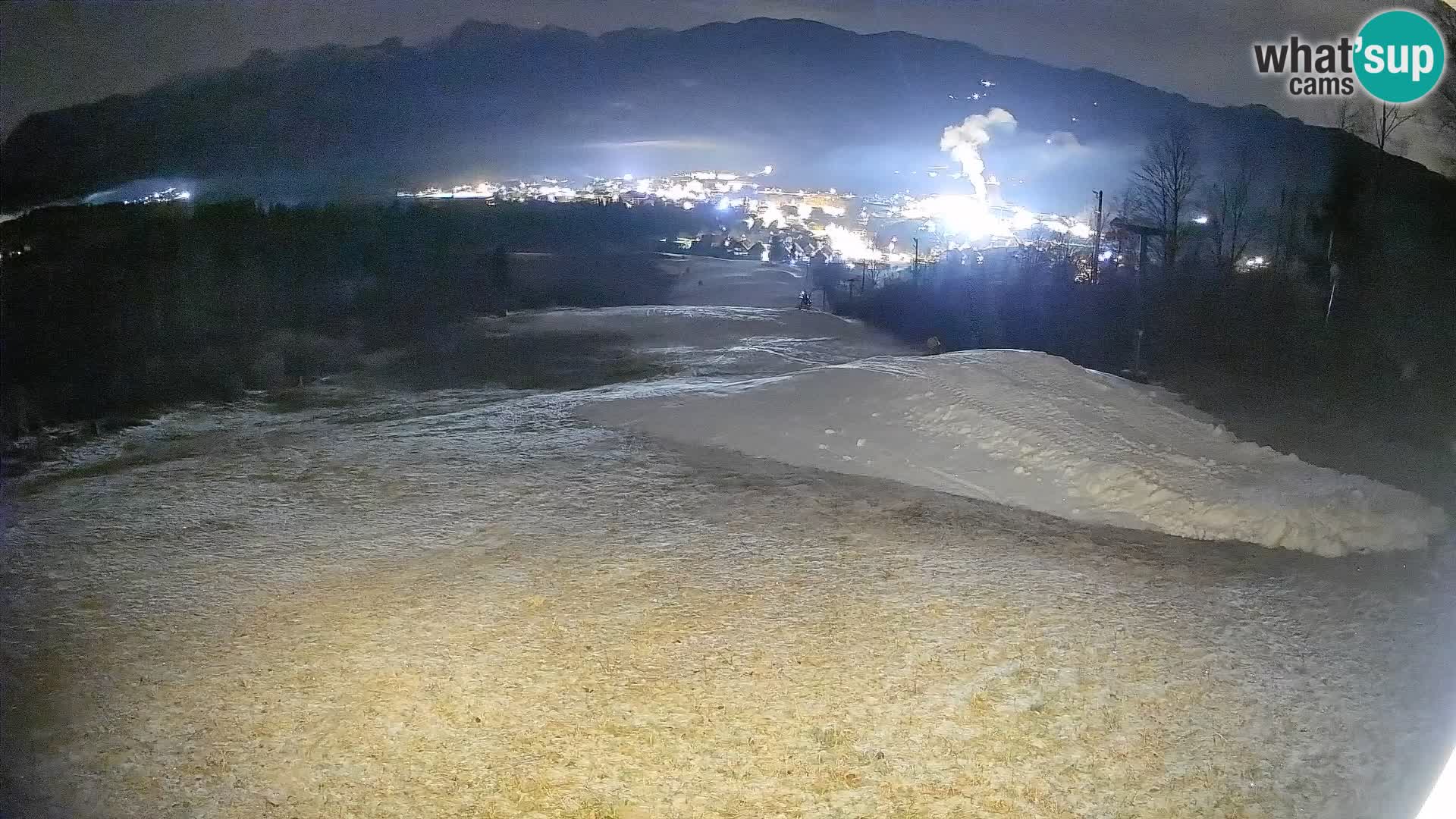 Cámara en vivo Bohinjska Bistrica – Vista en directo desde la estación de esquí Kozji Hrbet
