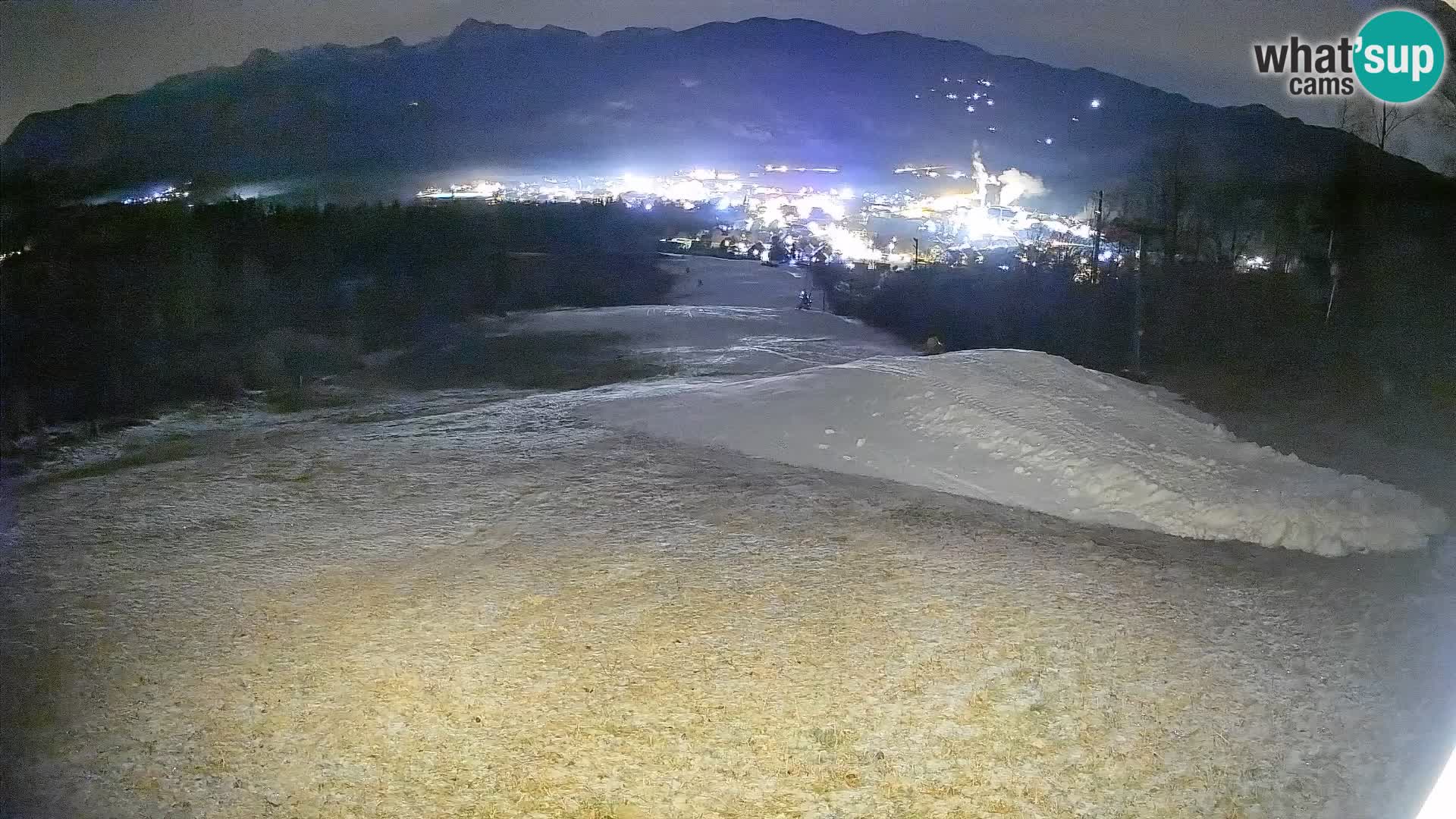 Kamera uživo Bohinjska Bistrica – Pogled u stvarnom vremenu sa skijališta Kozji Hrbet