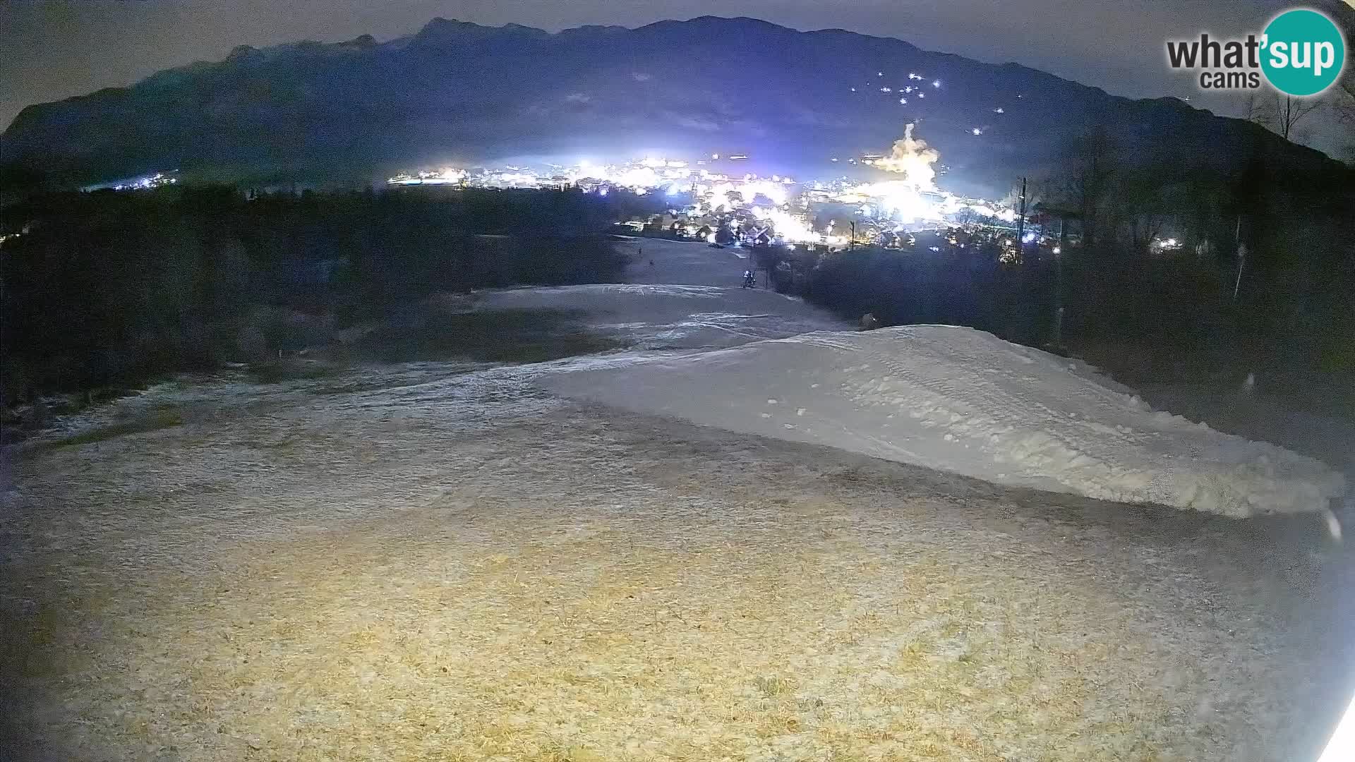 Kamera uživo Bohinjska Bistrica – Pogled u stvarnom vremenu sa skijališta Kozji Hrbet