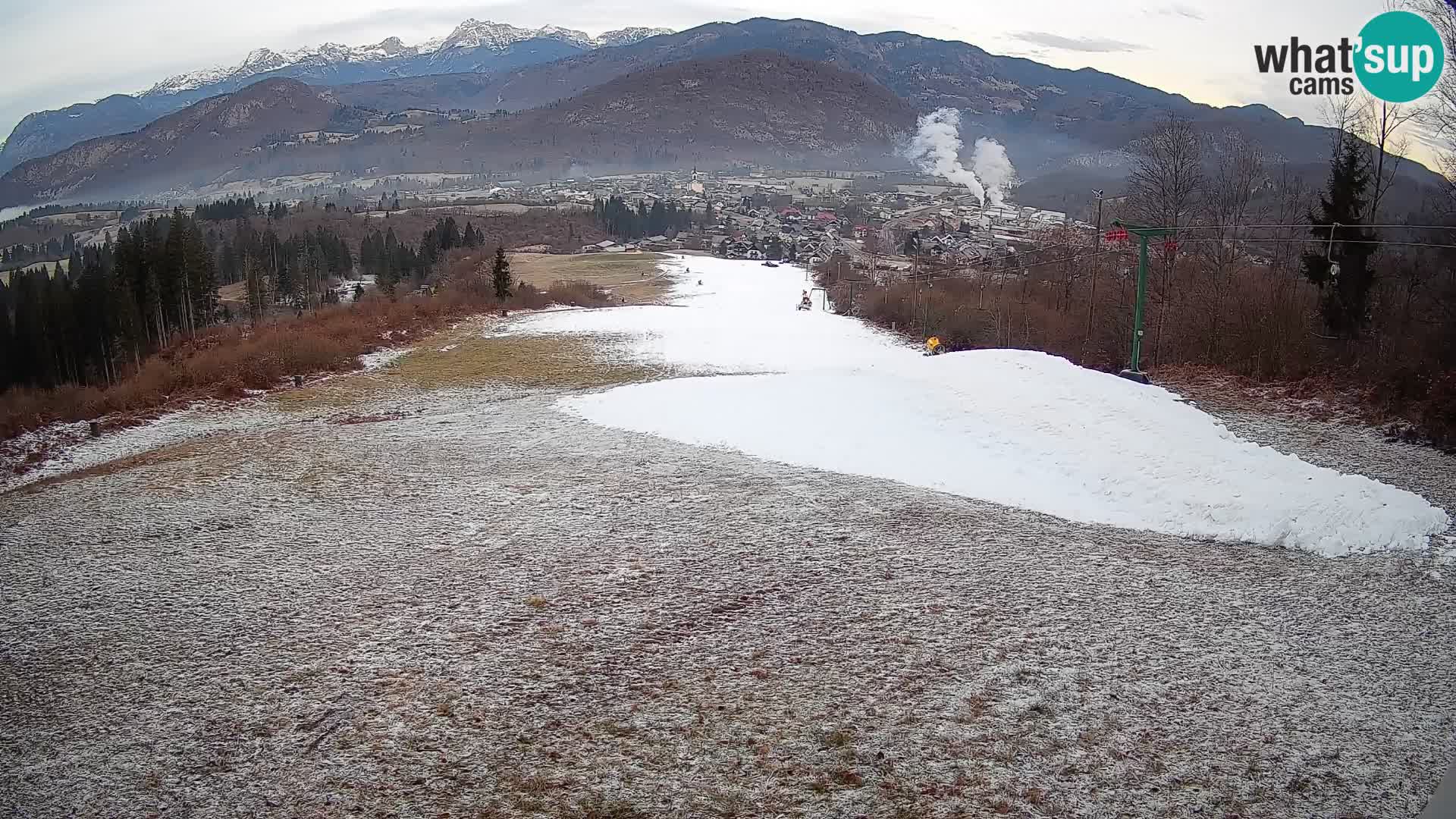 Cámara en vivo Bohinjska Bistrica – Vista en directo desde la estación de esquí Kozji Hrbet