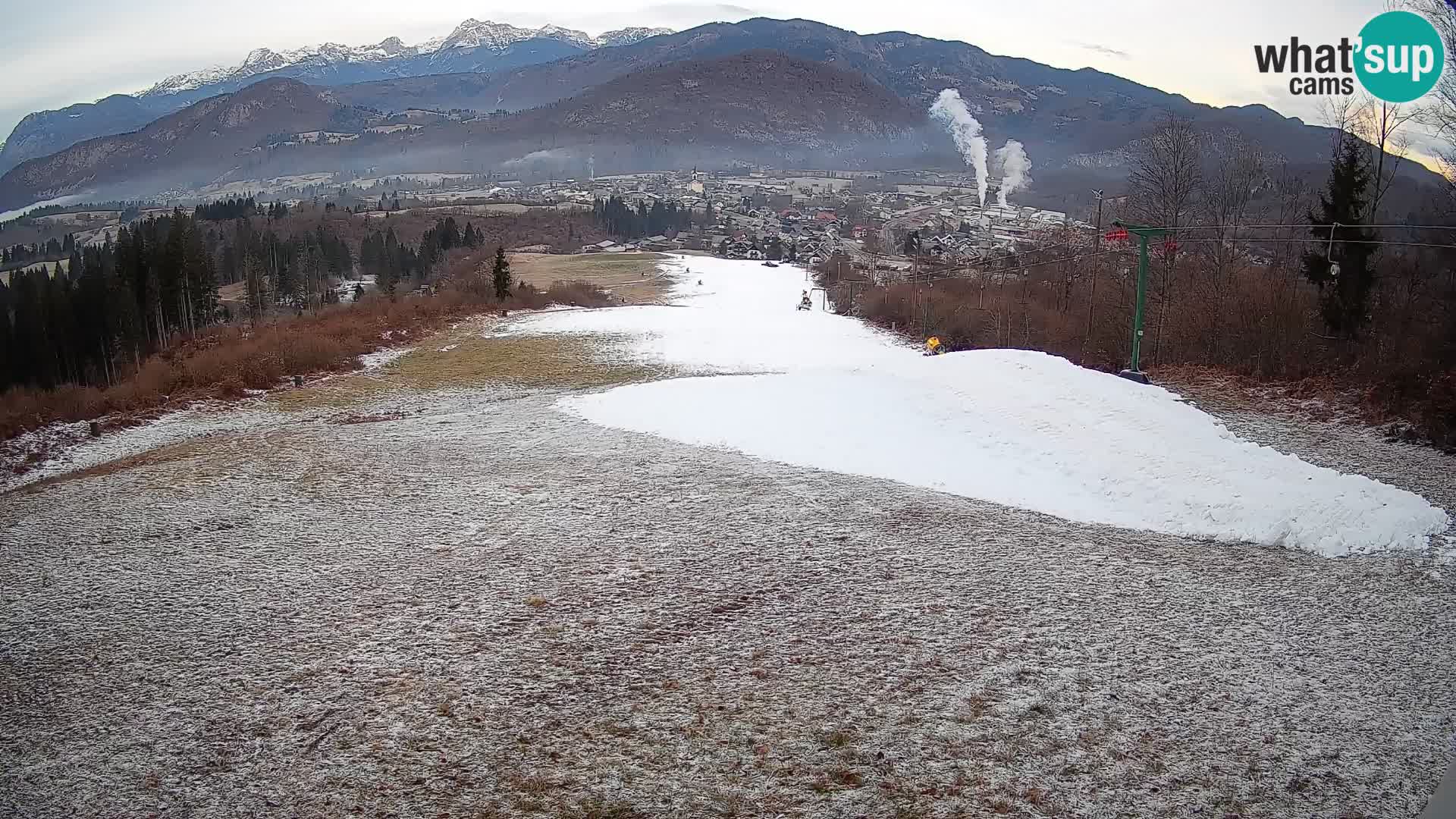 Webcam Bohinjska Bistrica – Vista live dalla stazione sciistica Kozji Hrbet