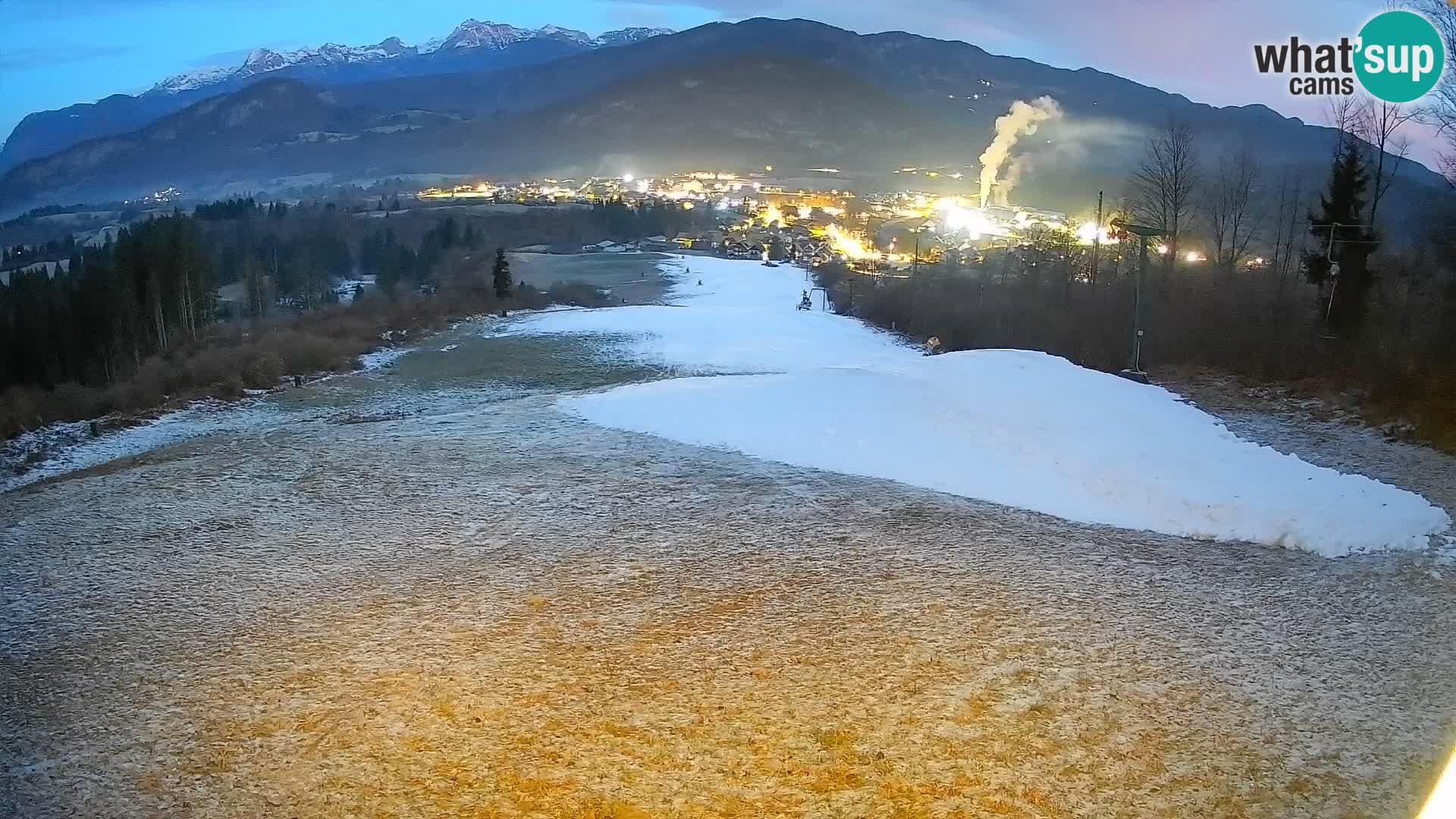 Webcam Bohinjska Bistrica – Live View from Kozji Hrbet Ski Station