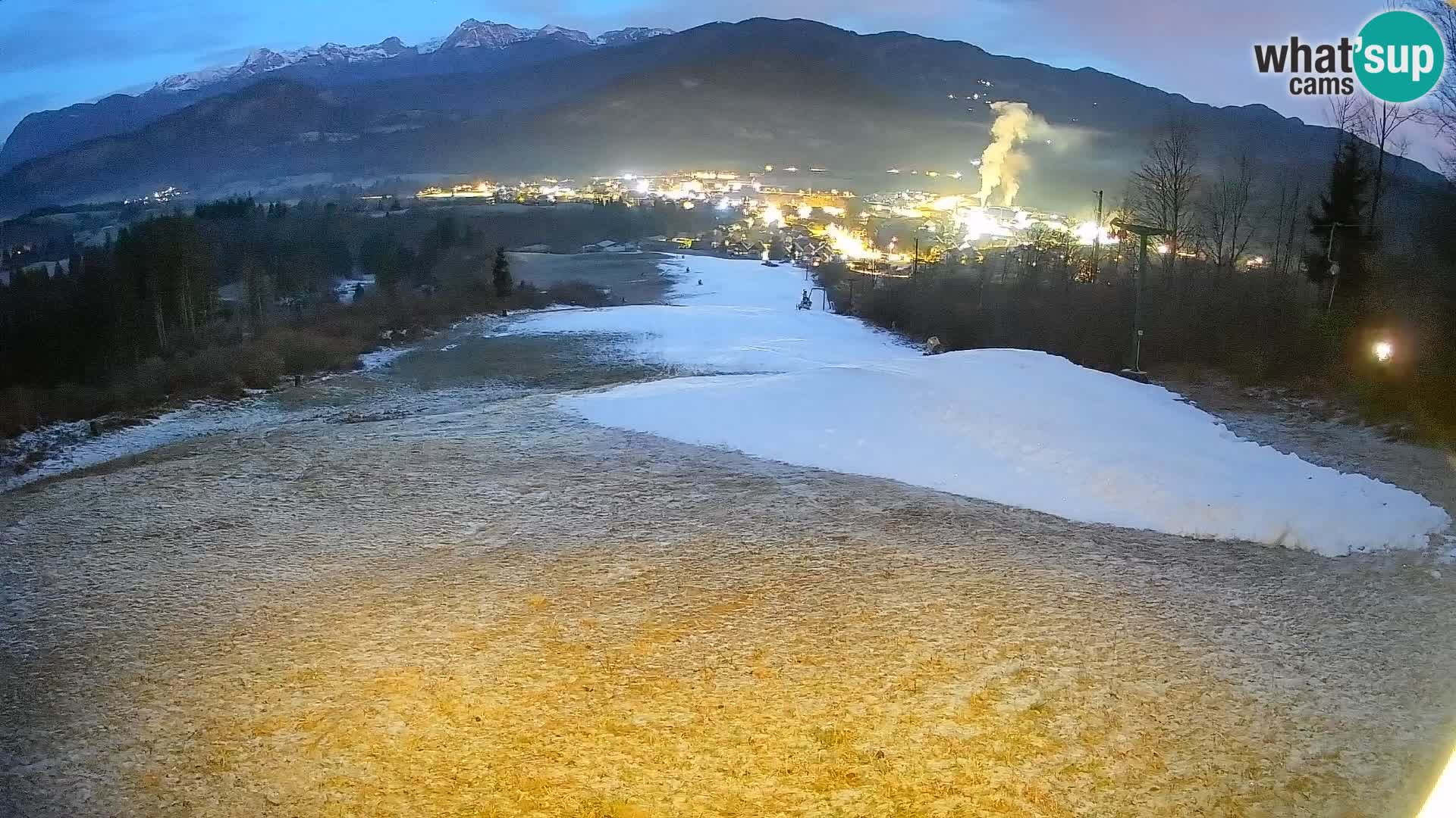 Webcam Bohinjska Bistrica – Vista live dalla stazione sciistica Kozji Hrbet