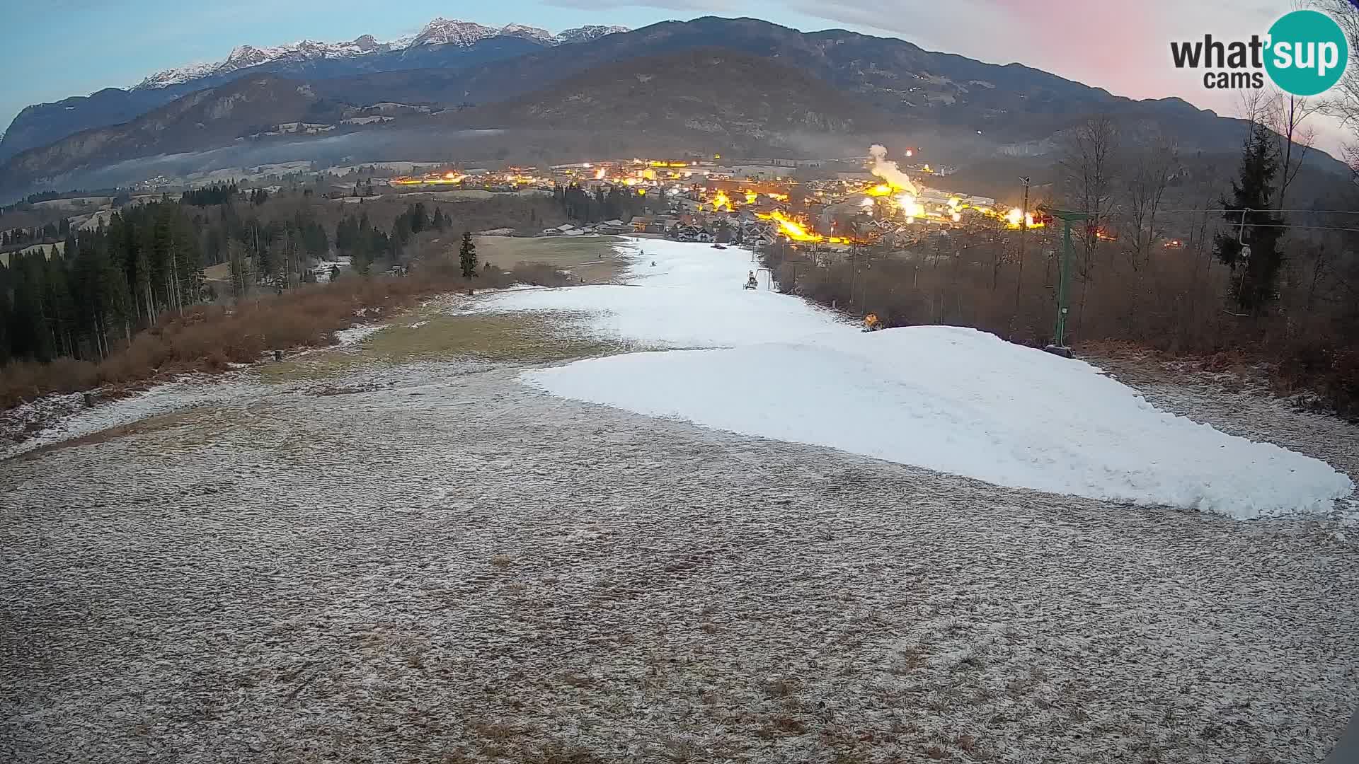 Livekamera Bohinjska Bistrica – Liveblick von der Skistation Kozji Hrbet