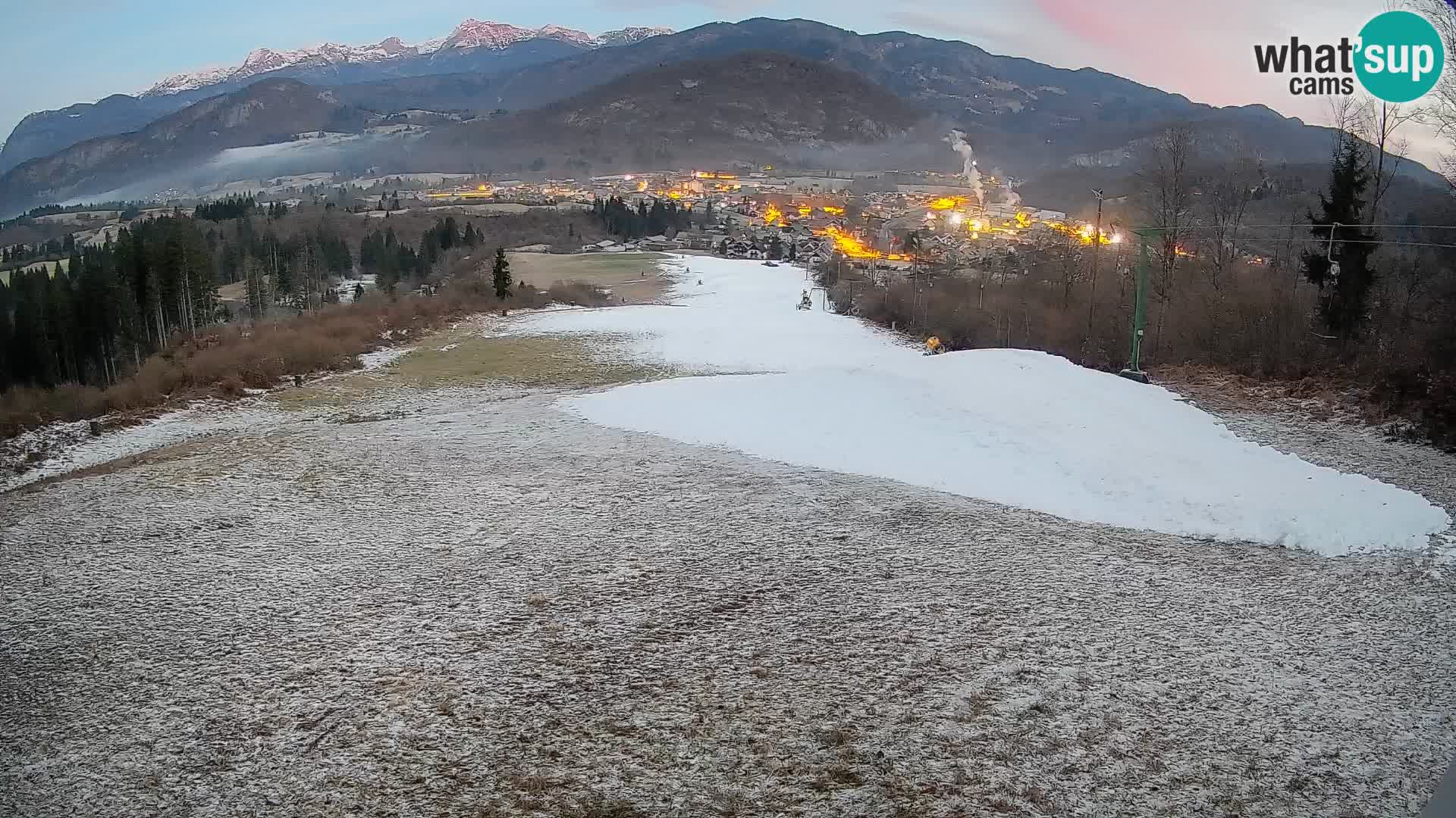 Webcam Bohinjska Bistrica – Live View from Kozji Hrbet Ski Station