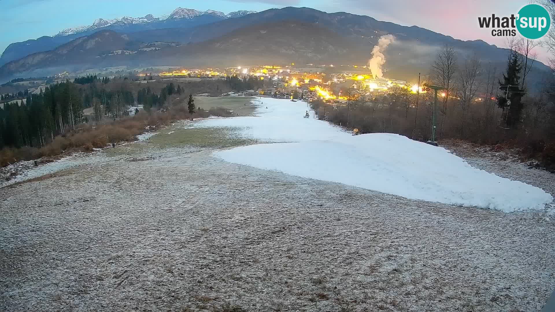 Livekamera Bohinjska Bistrica – Liveblick von der Skistation Kozji Hrbet