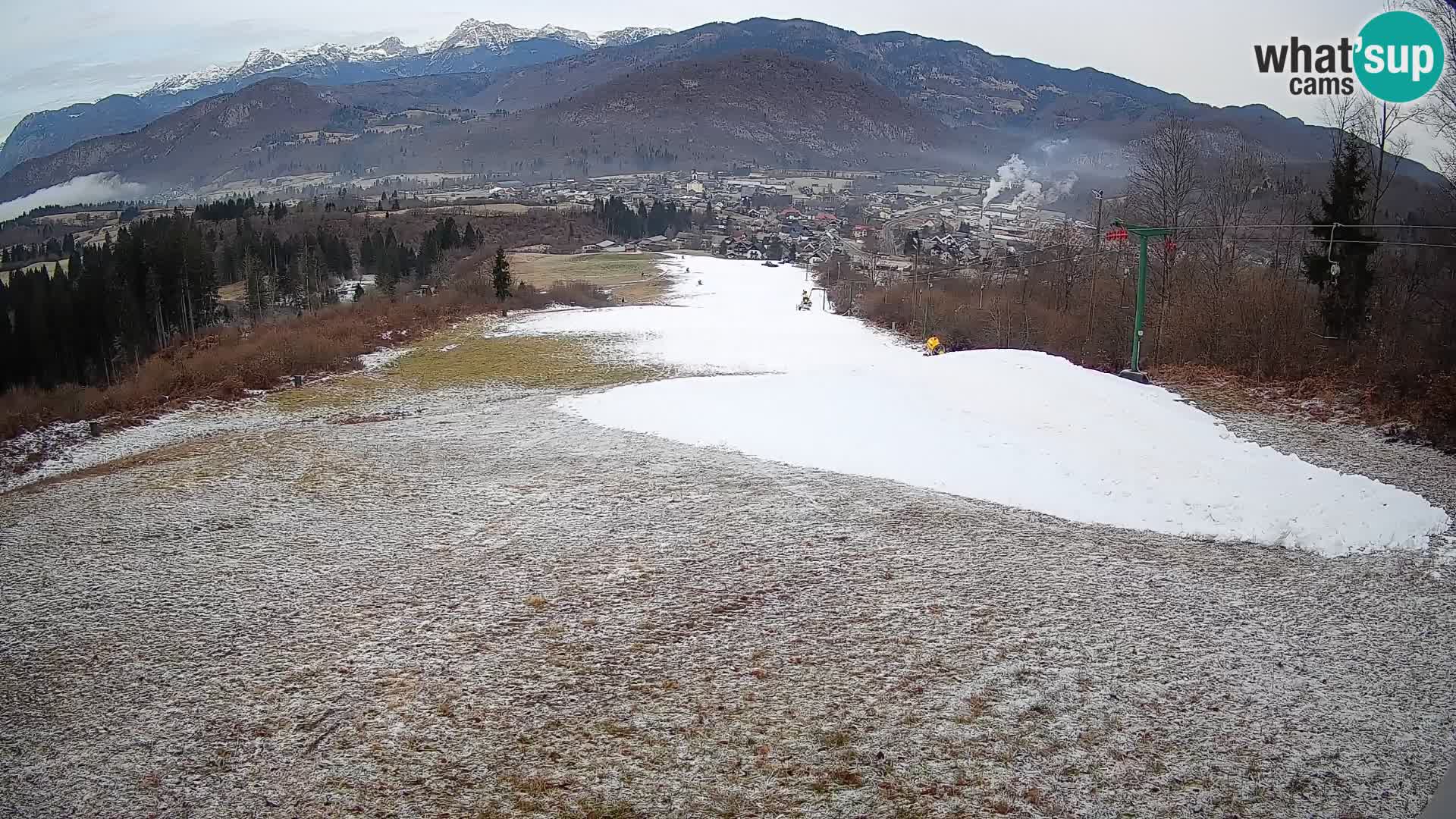 Webcam Bohinjska Bistrica – Live View from Kozji Hrbet Ski Station