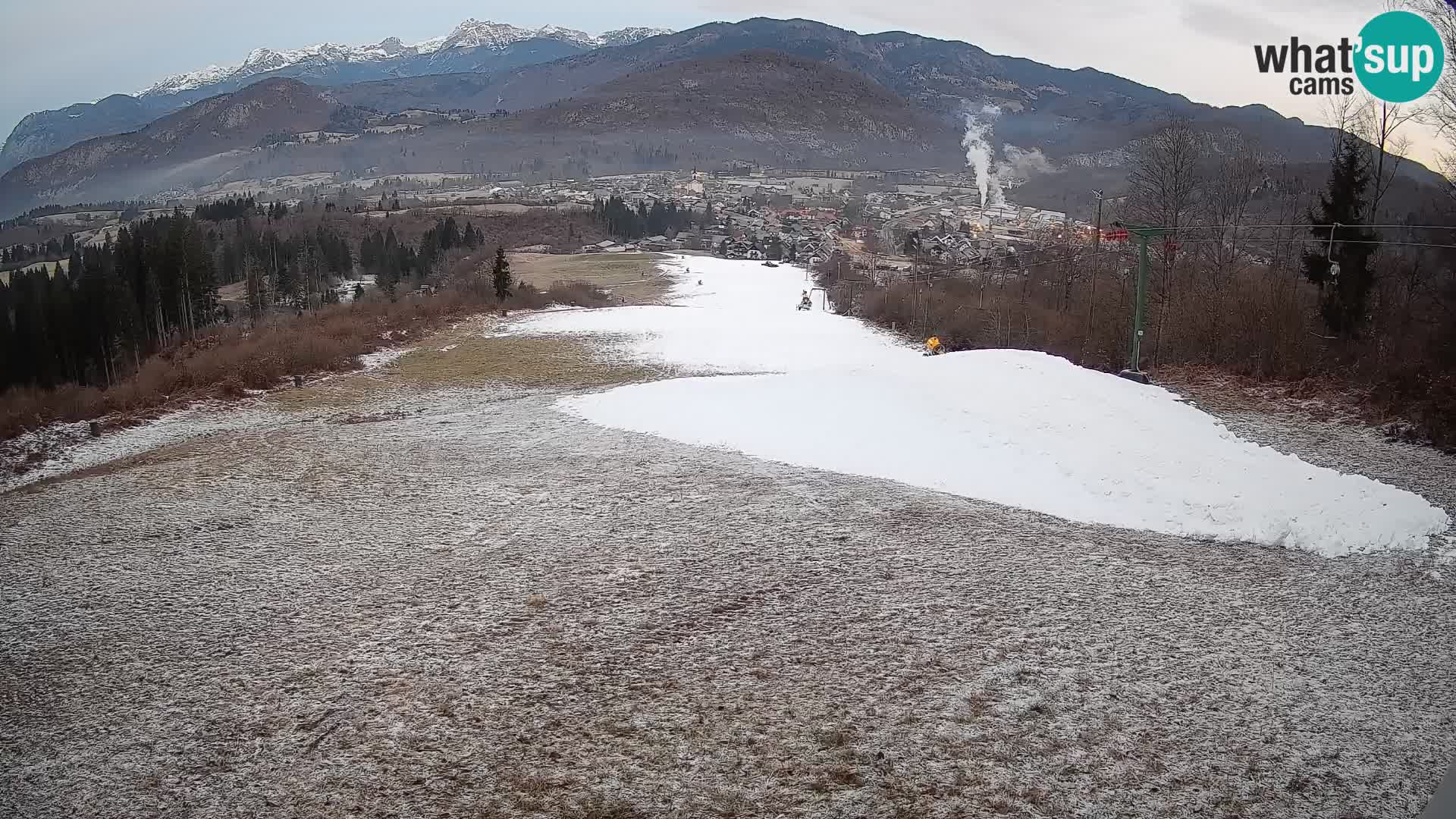 Webcam Bohinjska Bistrica – Live View from Kozji Hrbet Ski Station