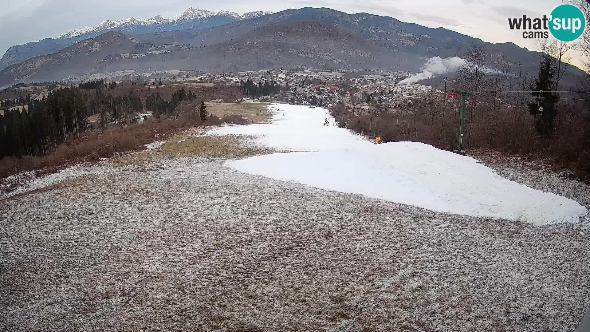 Cámara en vivo Bohinjska Bistrica – Vista en directo desde la estación de esquí Kozji Hrbet
