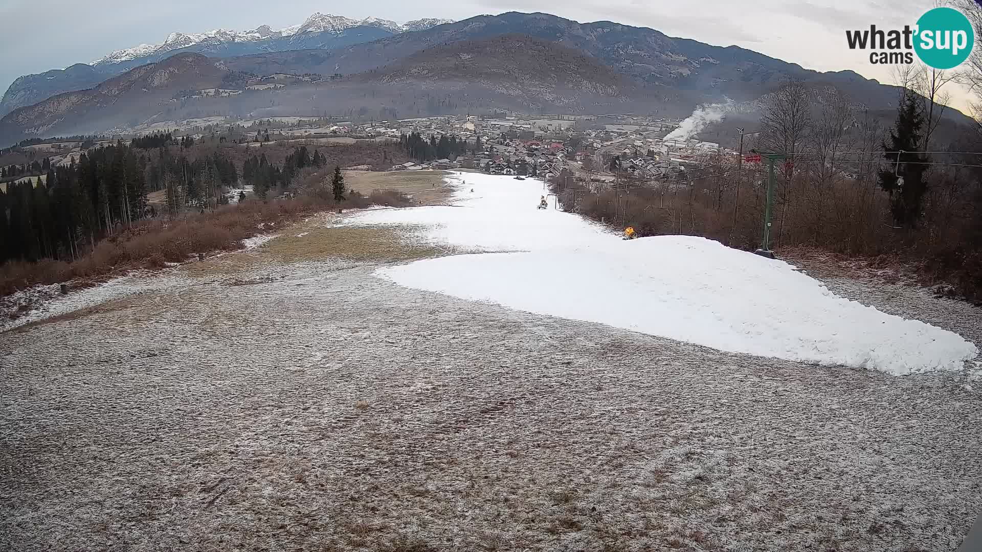 Webcam Bohinjska Bistrica – Live View from Kozji Hrbet Ski Station