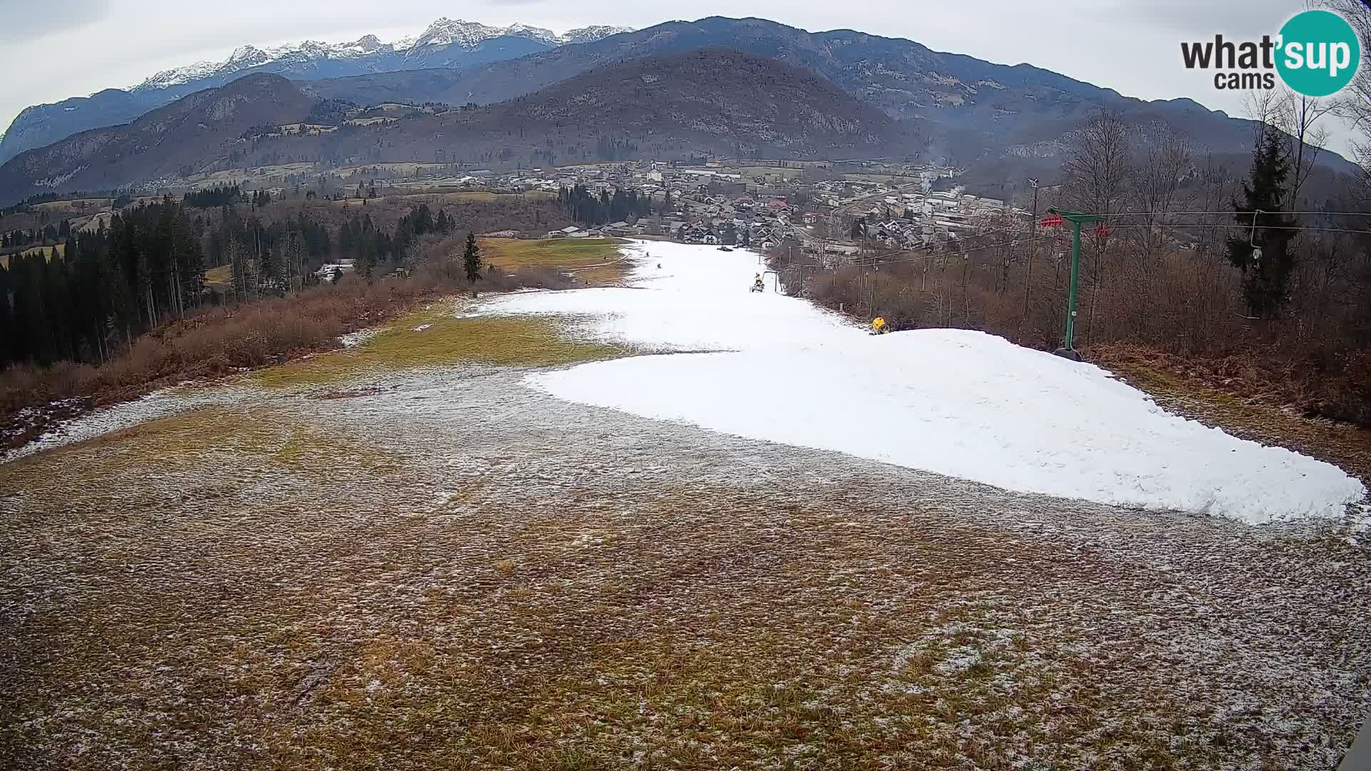 Webcam Bohinjska Bistrica – Live View from Kozji Hrbet Ski Station