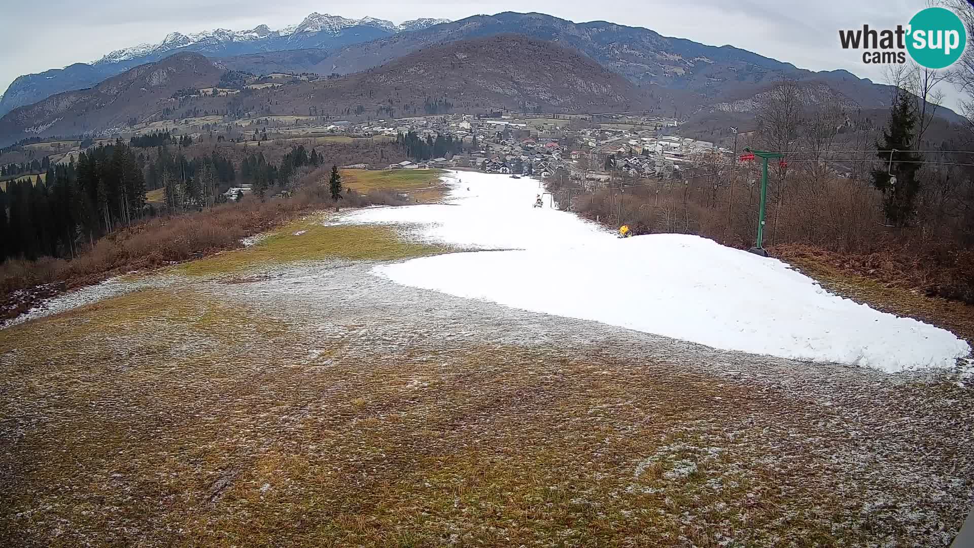 Webcam Bohinjska Bistrica – Live View from Kozji Hrbet Ski Station