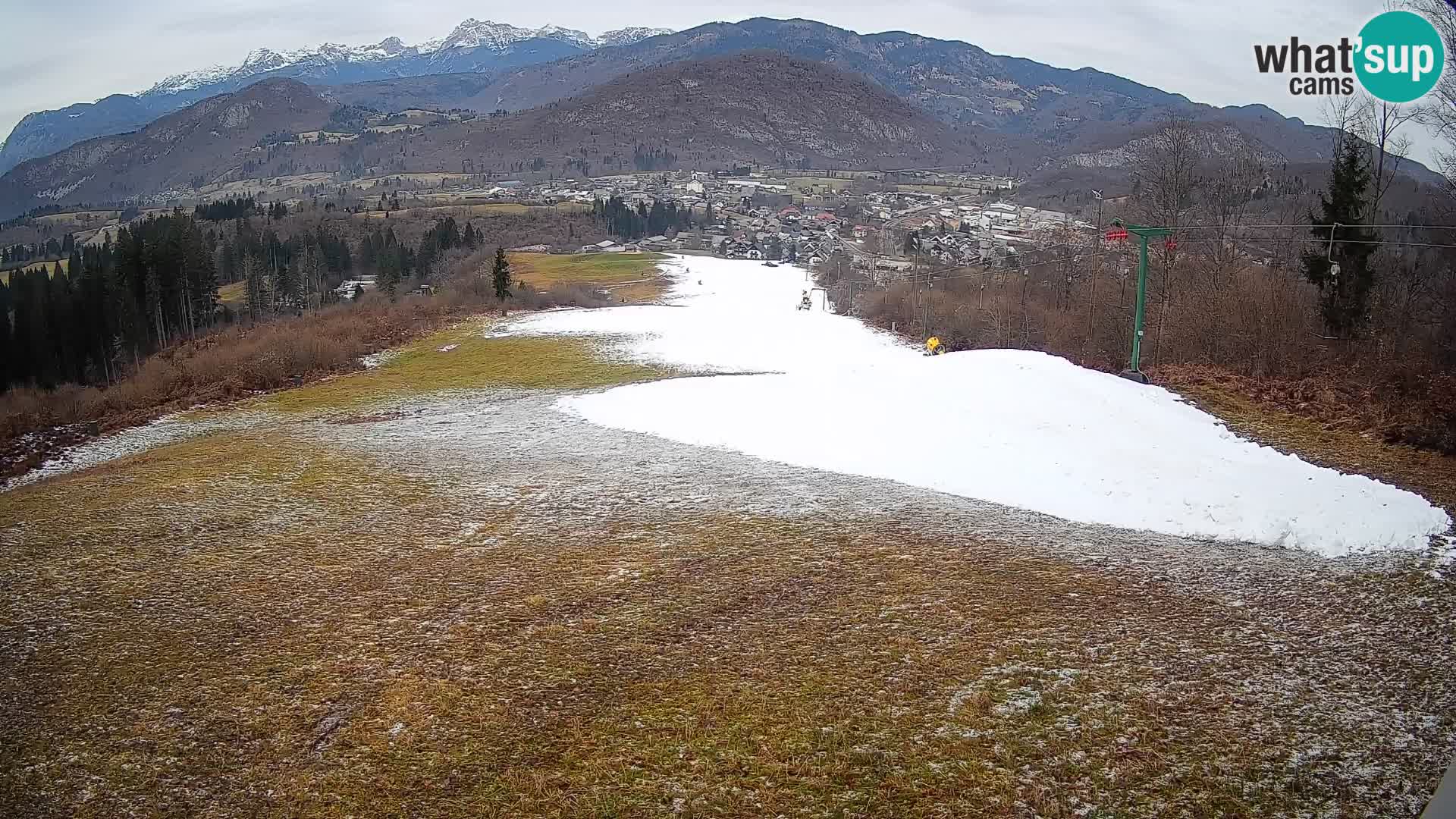 Webcam Bohinjska Bistrica – Live View from Kozji Hrbet Ski Station