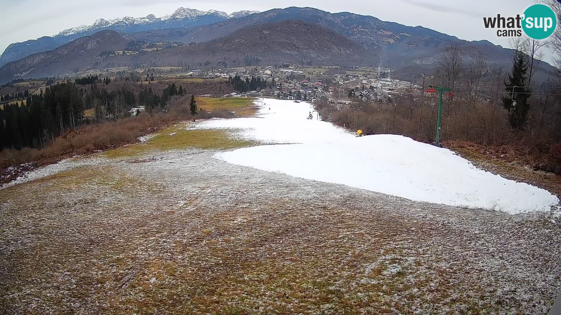 Livekamera Bohinjska Bistrica – Liveblick von der Skistation Kozji Hrbet