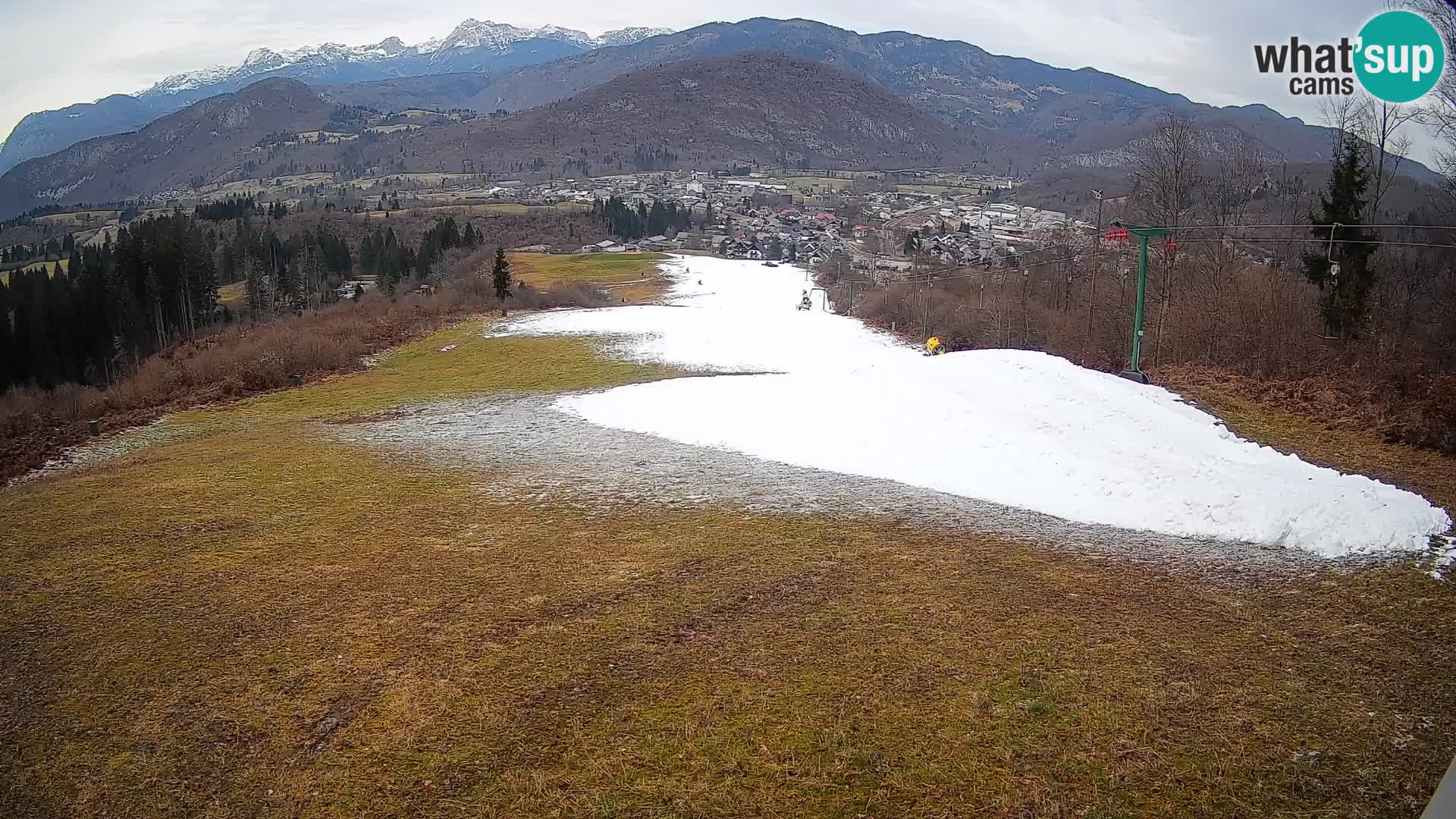 Webcam Bohinjska Bistrica – Vista live dalla stazione sciistica Kozji Hrbet