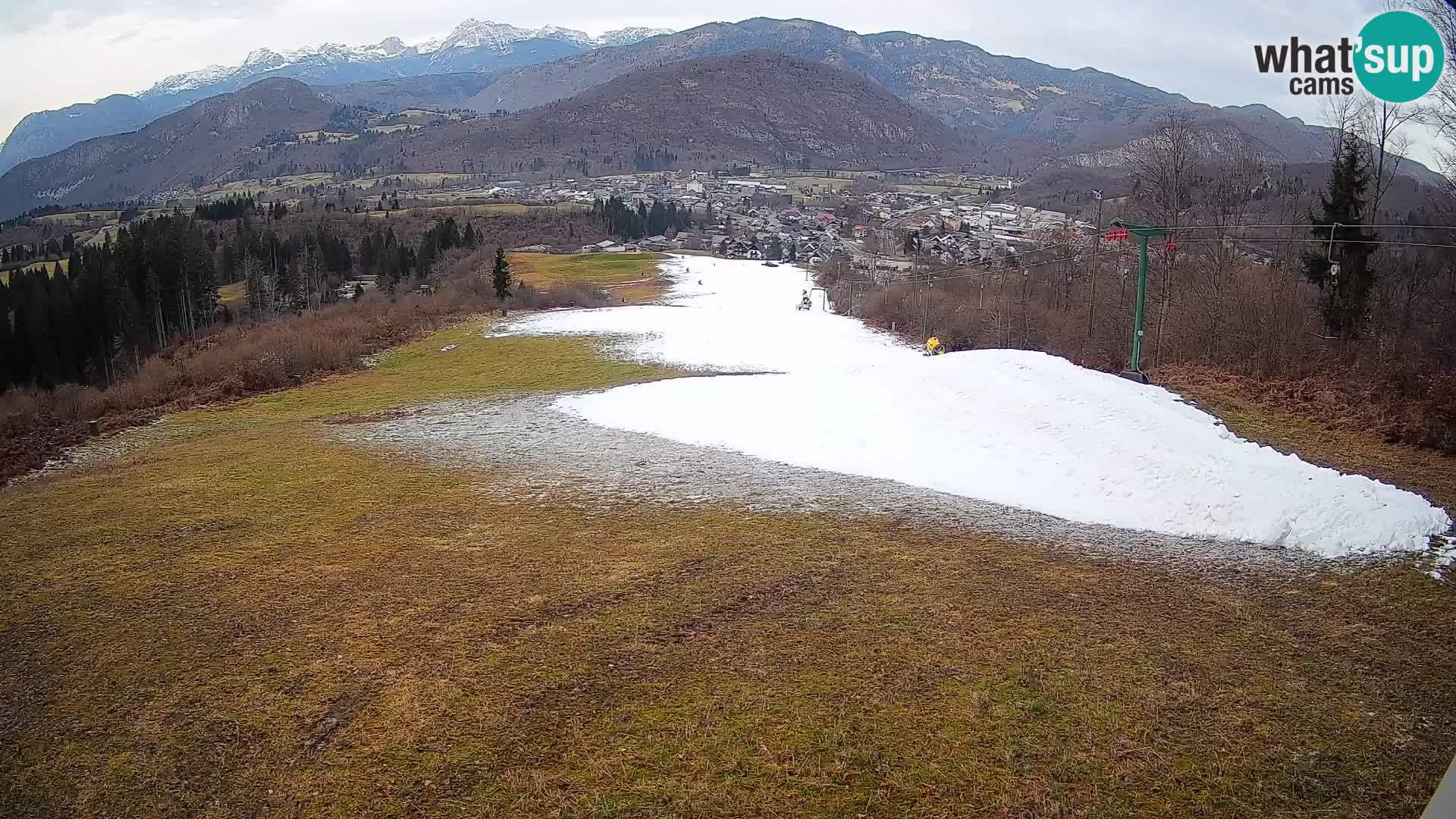 Webcam Bohinjska Bistrica – Vue en direct depuis la station de ski Kozji Hrbet