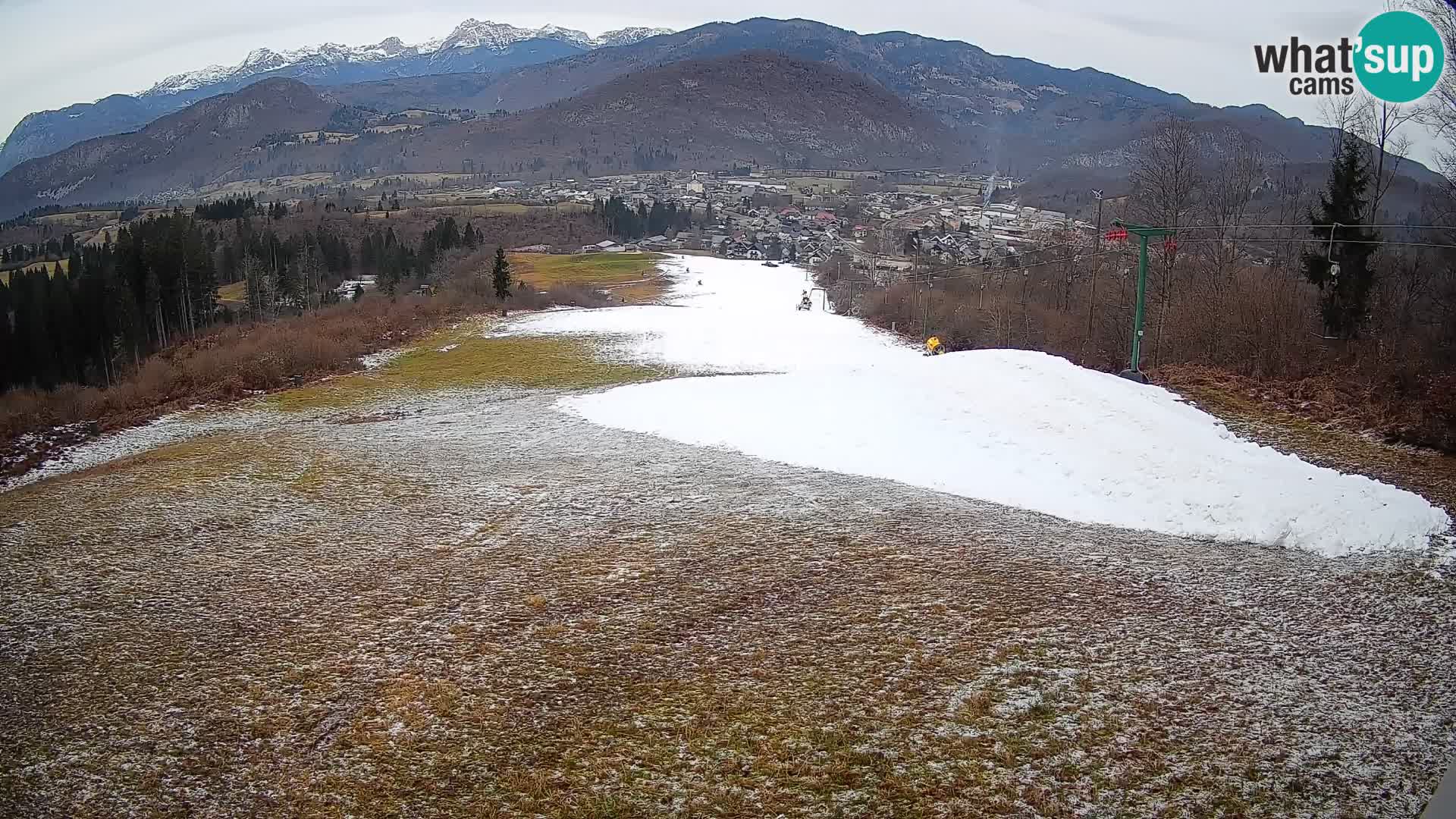 Webcam Bohinjska Bistrica – Live View from Kozji Hrbet Ski Station