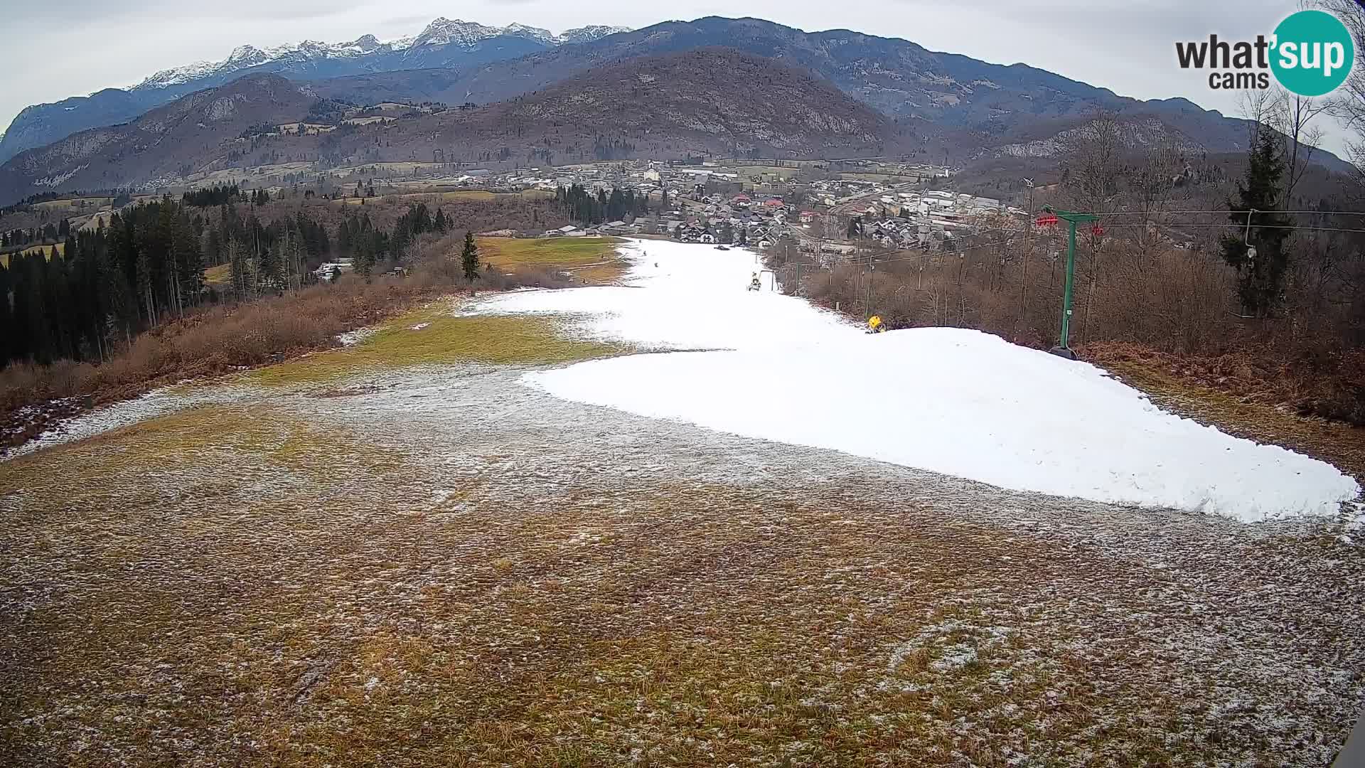 Livekamera Bohinjska Bistrica – Liveblick von der Skistation Kozji Hrbet