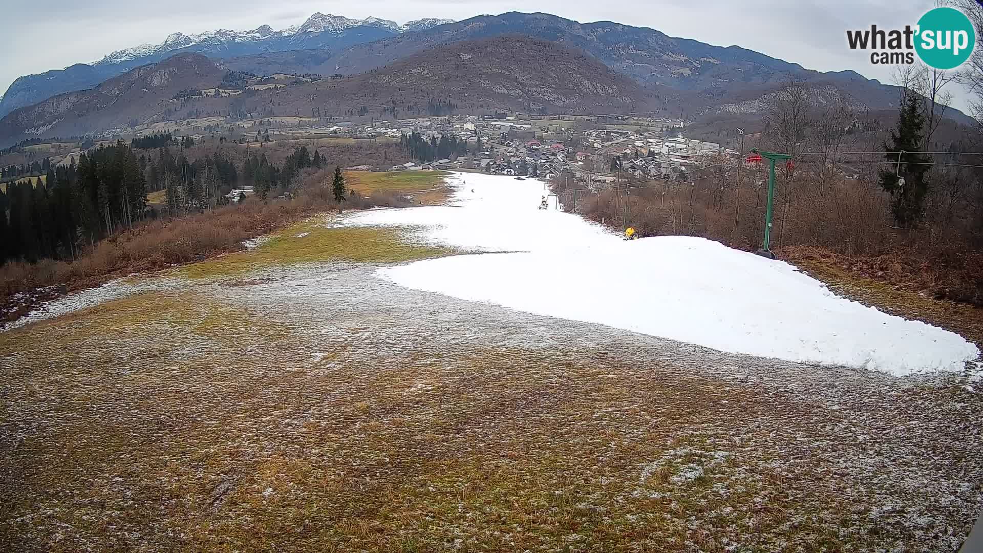 Livekamera Bohinjska Bistrica – Liveblick von der Skistation Kozji Hrbet
