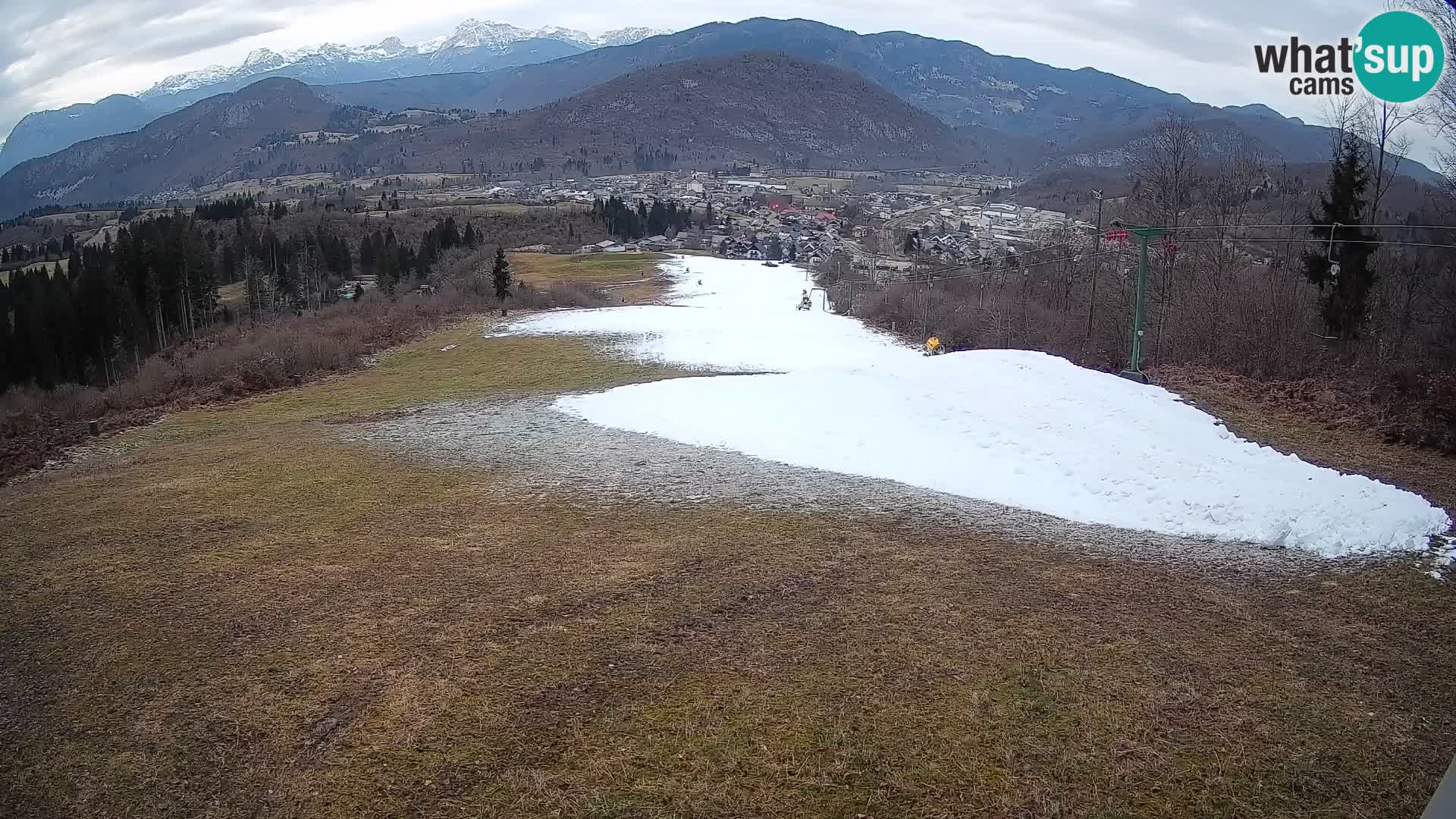 Cámara en vivo Bohinjska Bistrica – Vista en directo desde la estación de esquí Kozji Hrbet