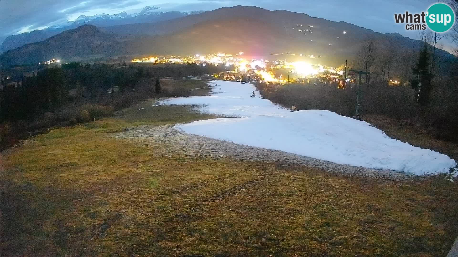 Webcam Bohinjska Bistrica – Live View from Kozji Hrbet Ski Station