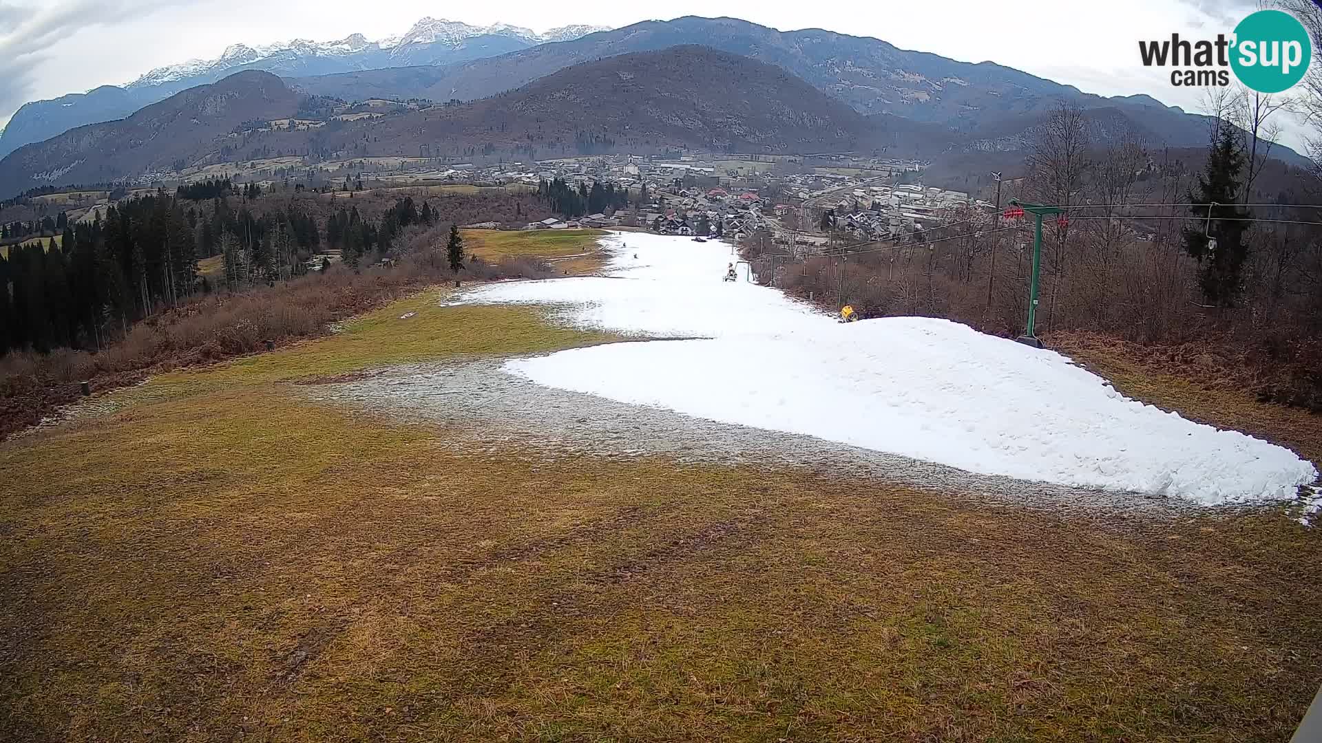 Livekamera Bohinjska Bistrica – Liveblick von der Skistation Kozji Hrbet