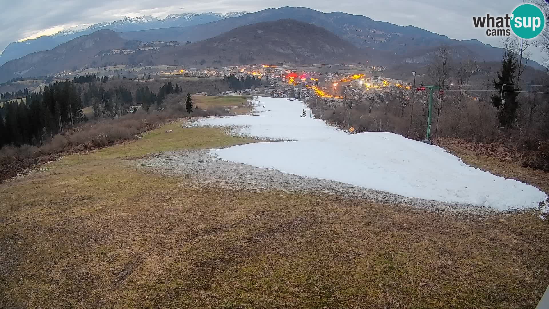 Webcam Bohinjska Bistrica – Vista live dalla stazione sciistica Kozji Hrbet