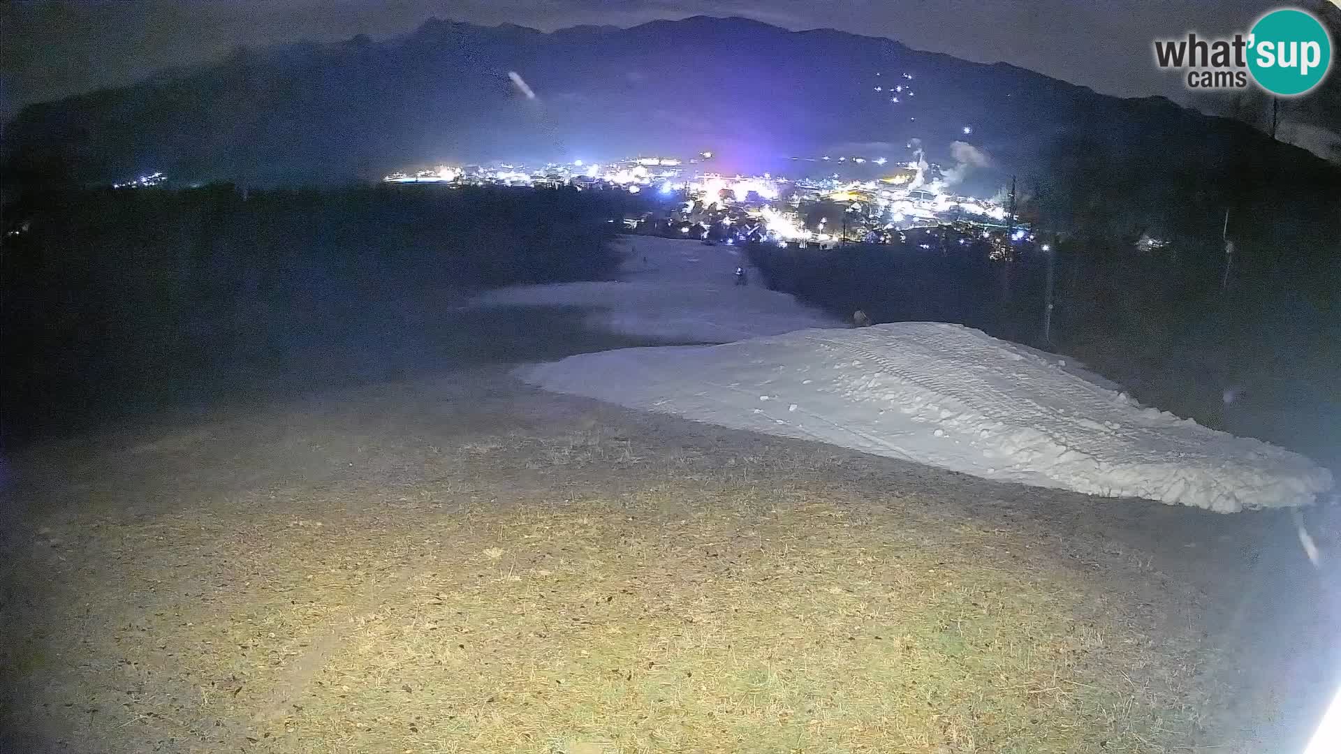 Kamera uživo Bohinjska Bistrica – Pogled u stvarnom vremenu sa skijališta Kozji Hrbet