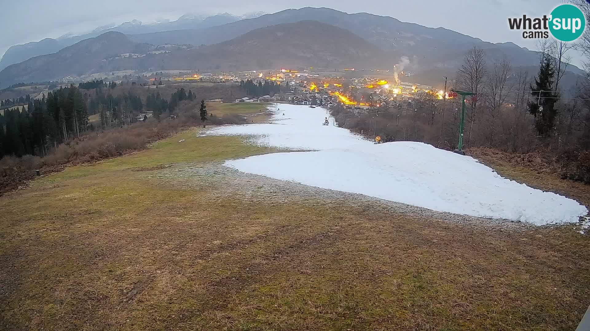 Webcam Bohinjska Bistrica – Live View from Kozji Hrbet Ski Station