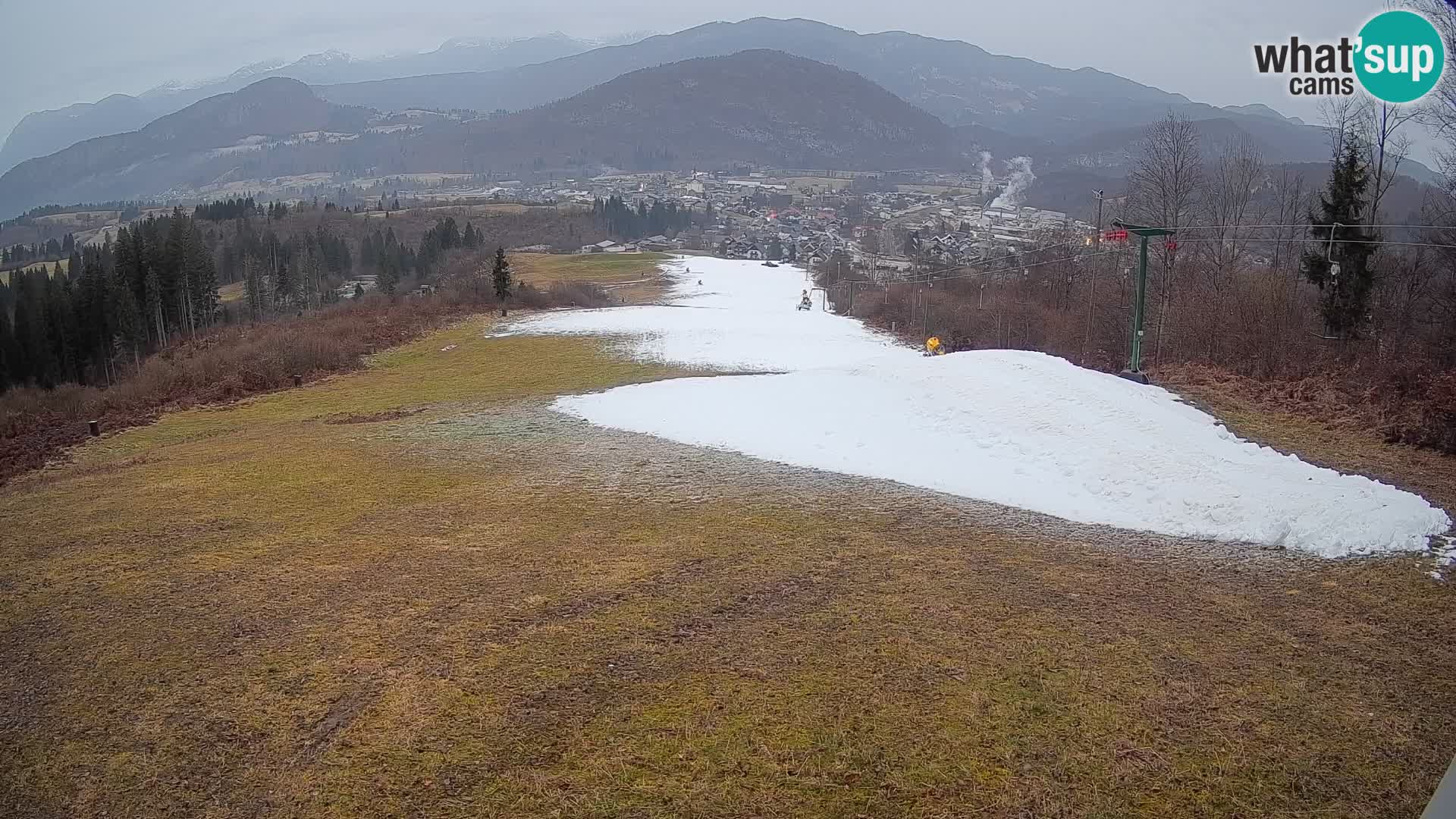 Webcam Bohinjska Bistrica – Live View from Kozji Hrbet Ski Station