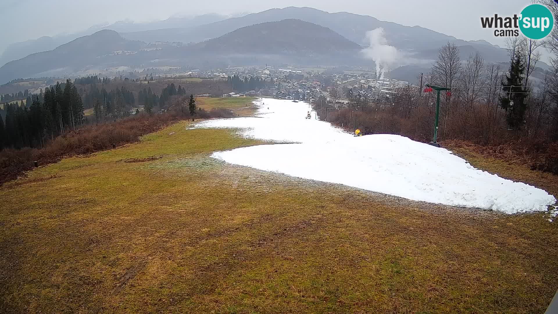 Webcam Bohinjska Bistrica – Vue en direct depuis la station de ski Kozji Hrbet