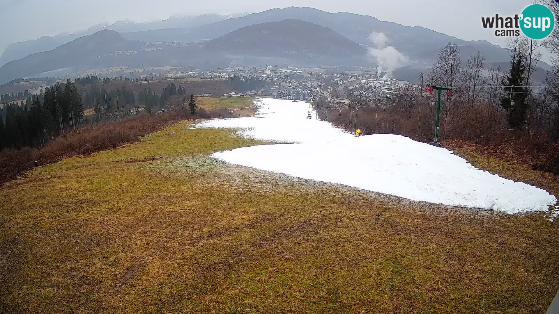 Webcam Bohinjska Bistrica – Vista live dalla stazione sciistica Kozji Hrbet