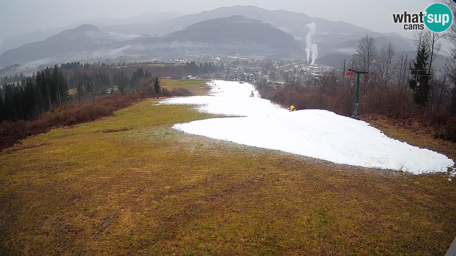 Webcam Bohinjska Bistrica – Vista live dalla stazione sciistica Kozji Hrbet