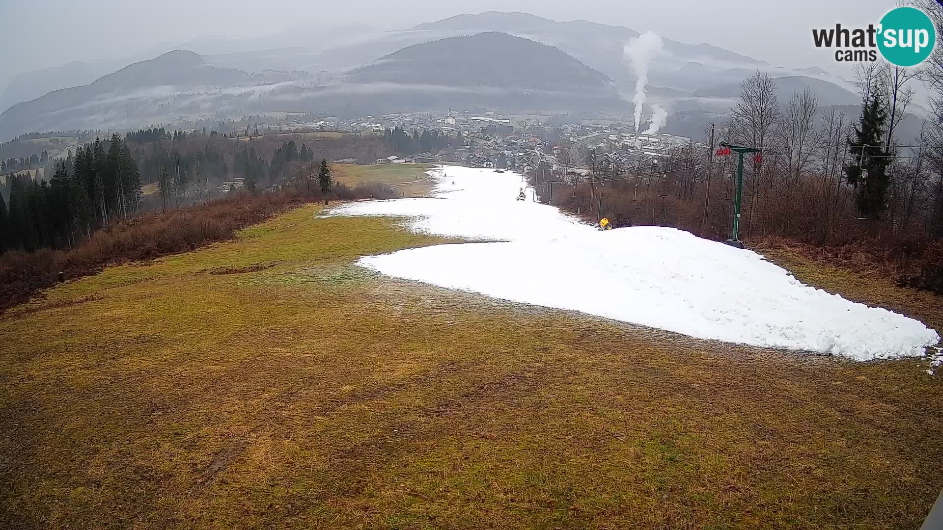 Webcam Bohinjska Bistrica – Live View from Kozji Hrbet Ski Station