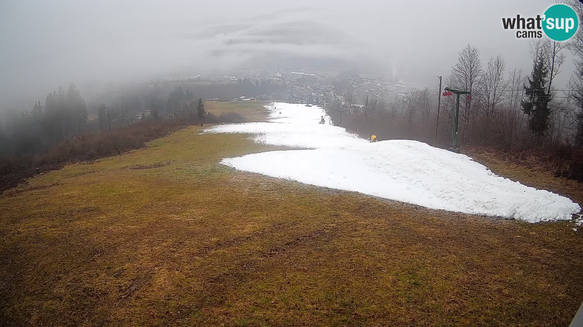 Webcam Bohinjska Bistrica – Live View from Kozji Hrbet Ski Station