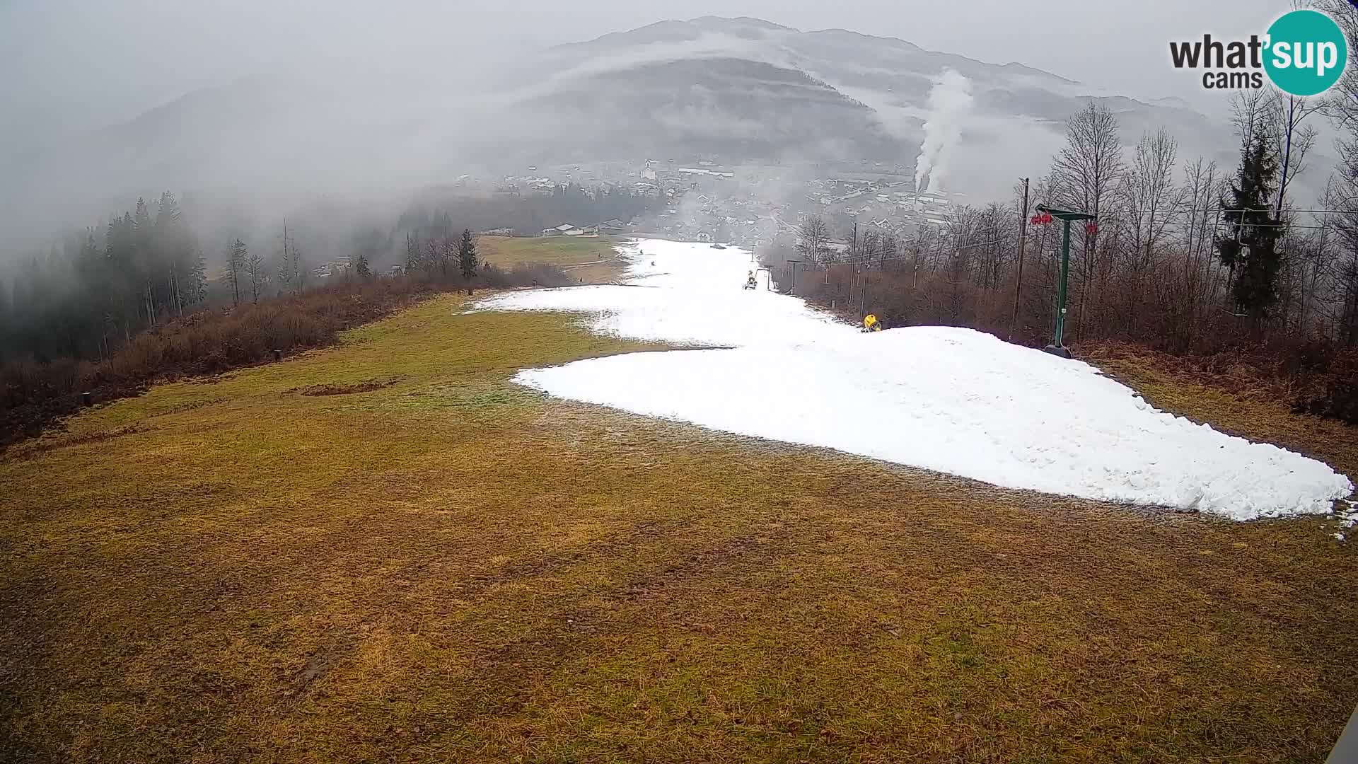 Webcam Bohinjska Bistrica – Live View from Kozji Hrbet Ski Station