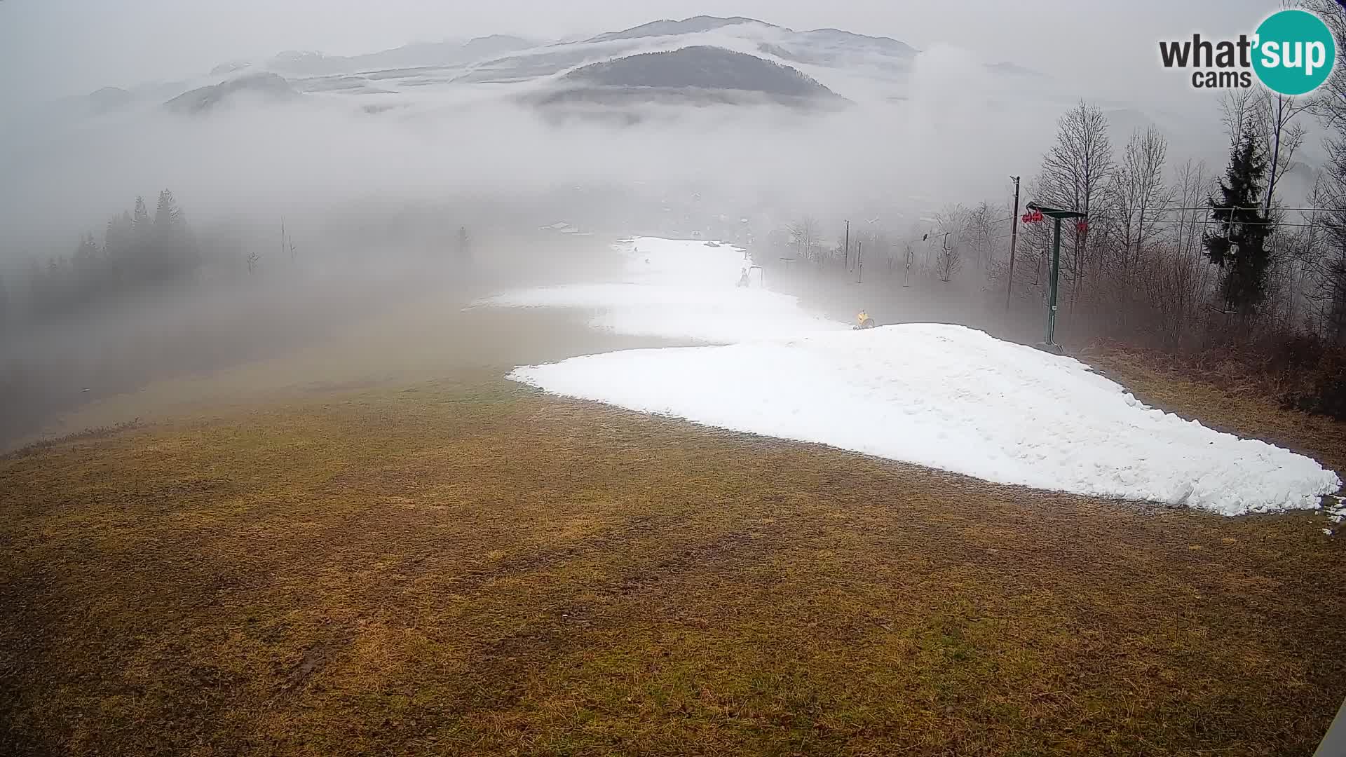 Spletna kamera Bohinjska Bistrica – Pogled v živo s smučišča Kozji Hrbet