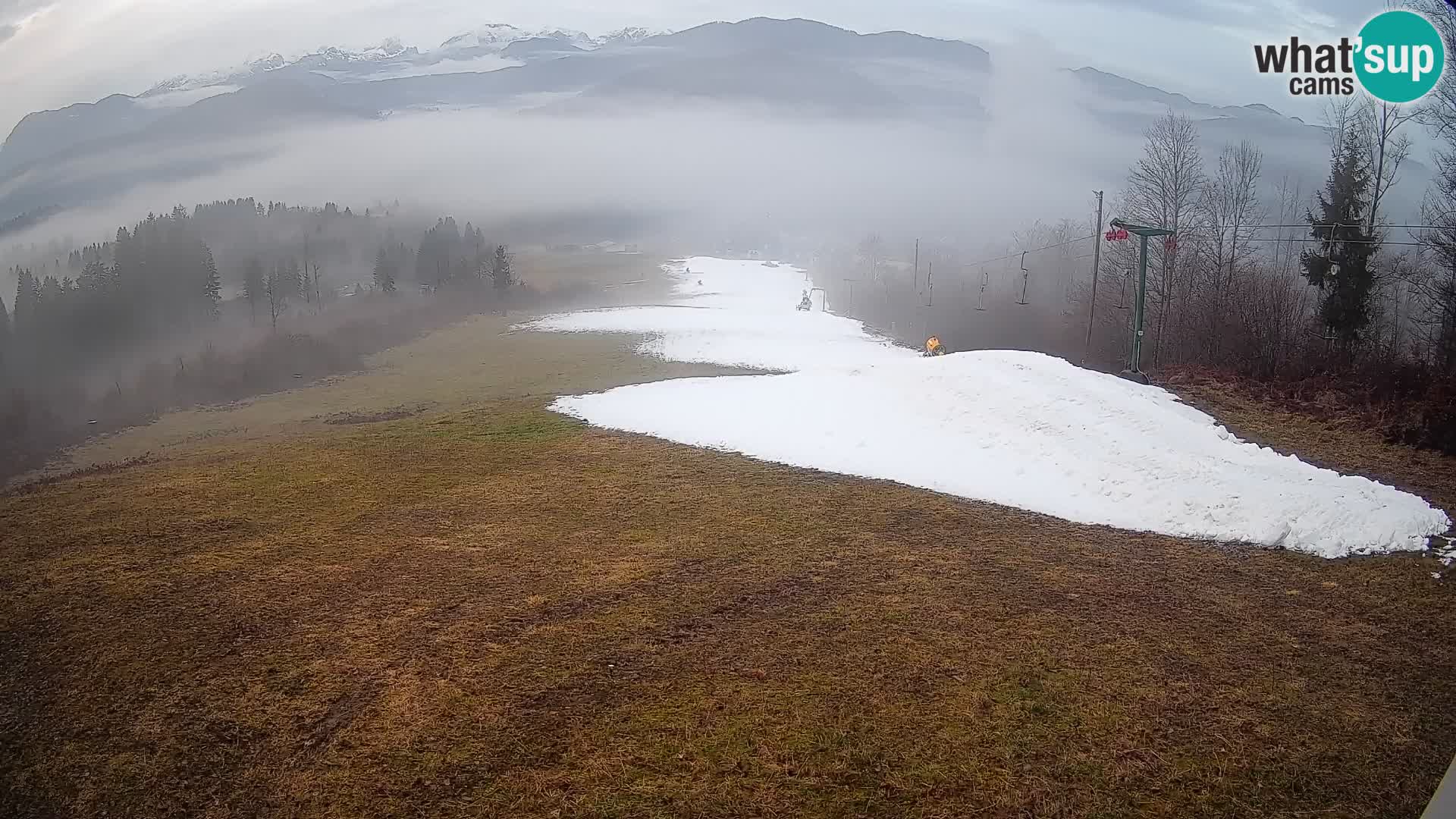 Livekamera Bohinjska Bistrica – Liveblick von der Skistation Kozji Hrbet
