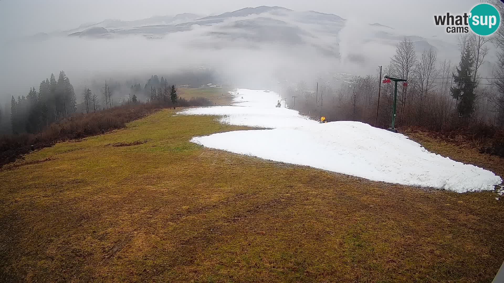 Webcam Bohinjska Bistrica – Live View from Kozji Hrbet Ski Station