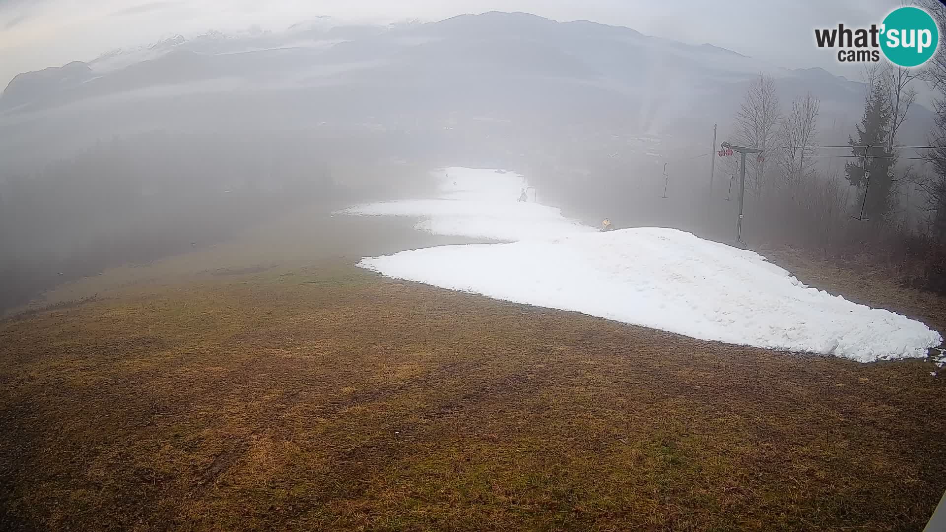 Spletna kamera Bohinjska Bistrica – Pogled v živo s smučišča Kozji Hrbet