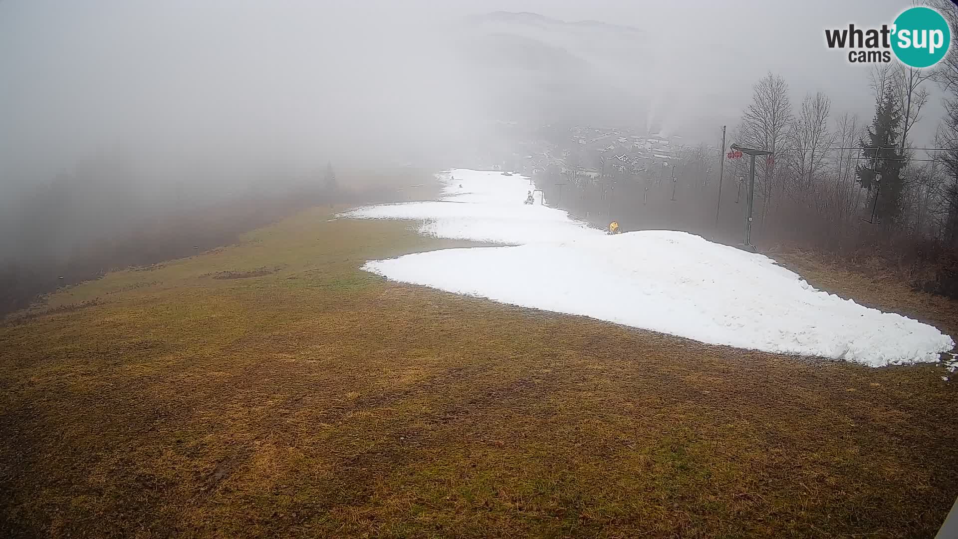 Kamera uživo Bohinjska Bistrica – Pogled u stvarnom vremenu sa skijališta Kozji Hrbet