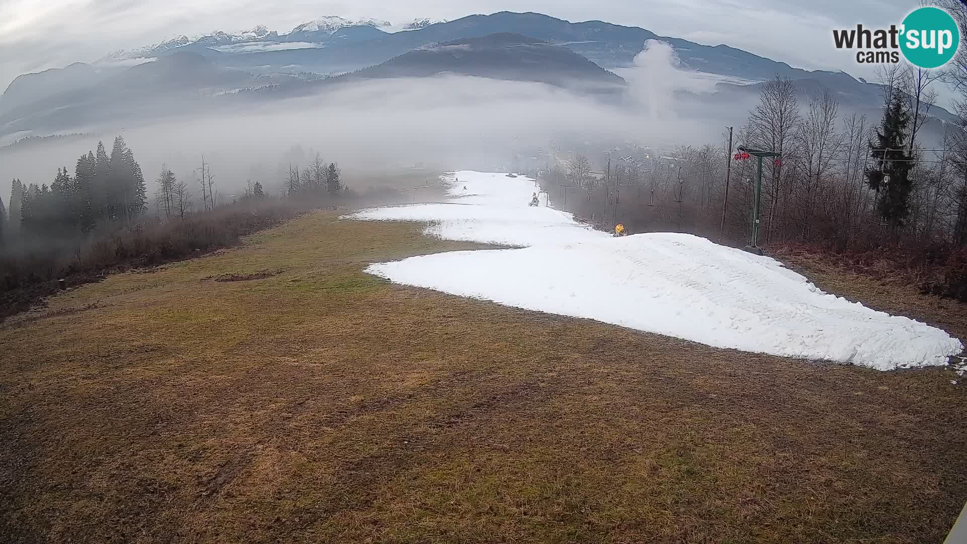 Webcam Bohinjska Bistrica – Vista live dalla stazione sciistica Kozji Hrbet