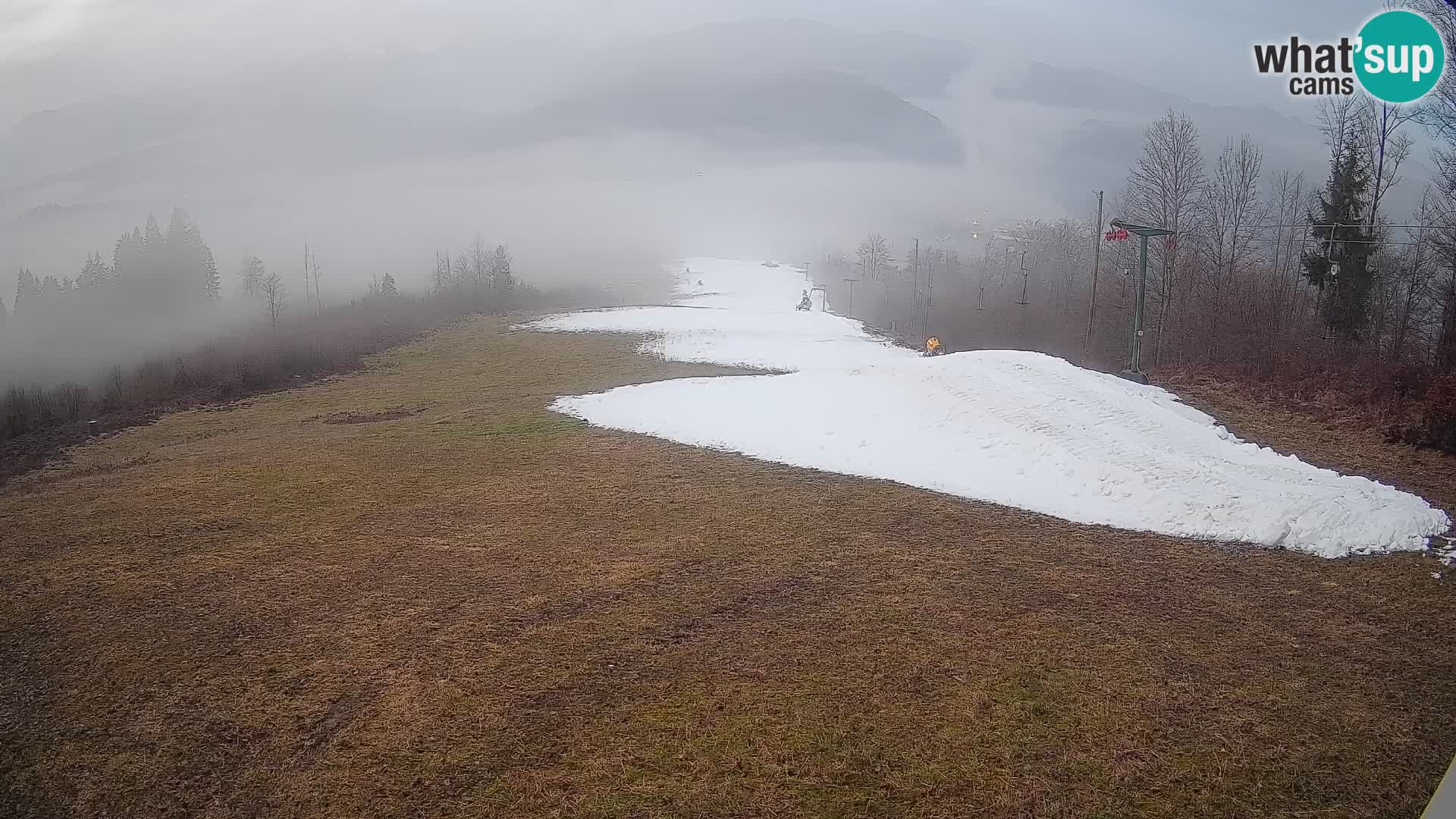 Kamera uživo Bohinjska Bistrica – Pogled u stvarnom vremenu sa skijališta Kozji Hrbet