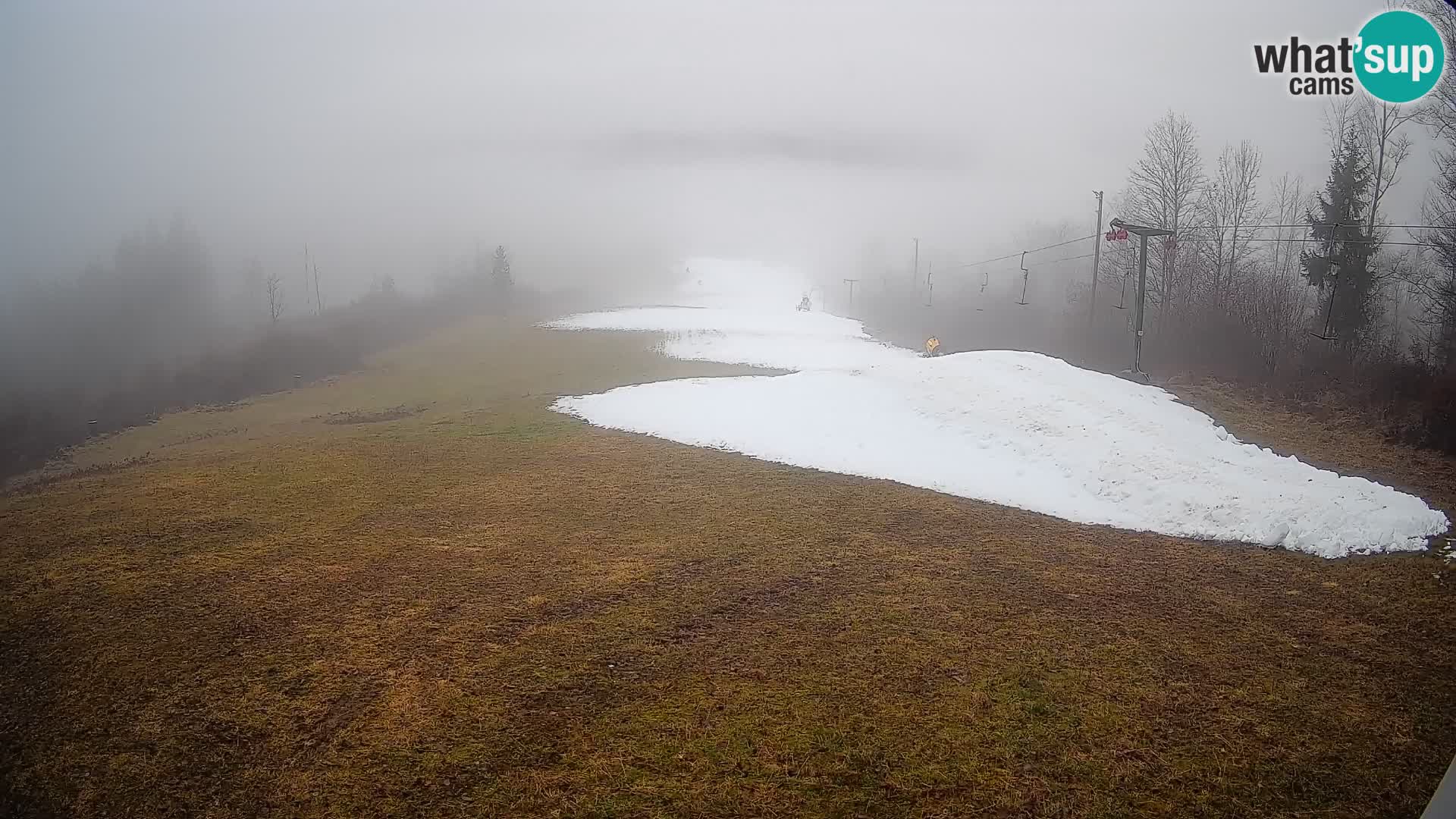 Kamera uživo Bohinjska Bistrica – Pogled u stvarnom vremenu sa skijališta Kozji Hrbet
