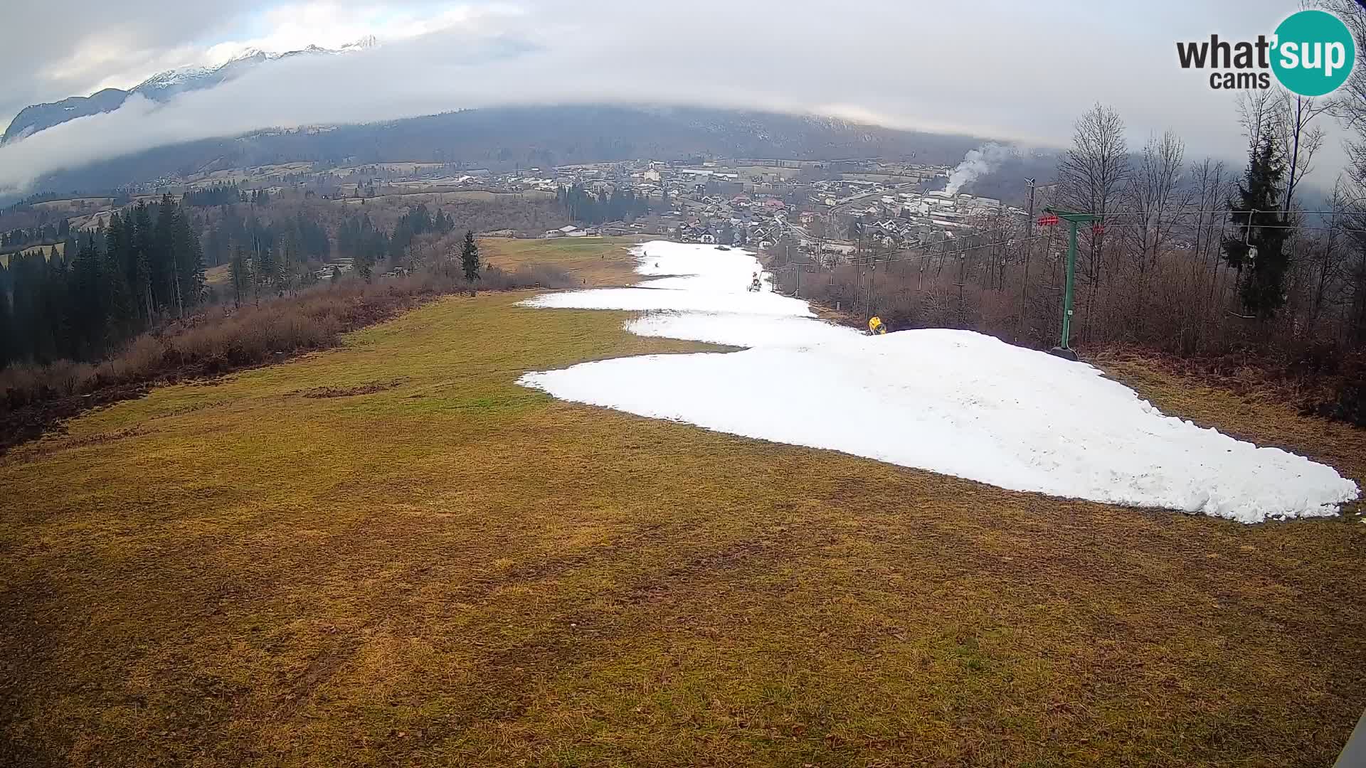 Webcam Bohinjska Bistrica – Vista live dalla stazione sciistica Kozji Hrbet