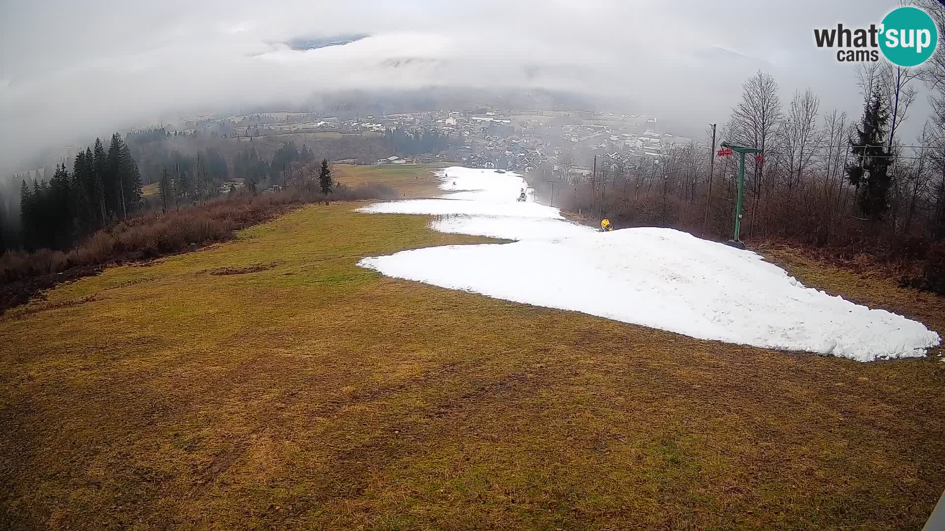 Webcam Bohinjska Bistrica – Live View from Kozji Hrbet Ski Station