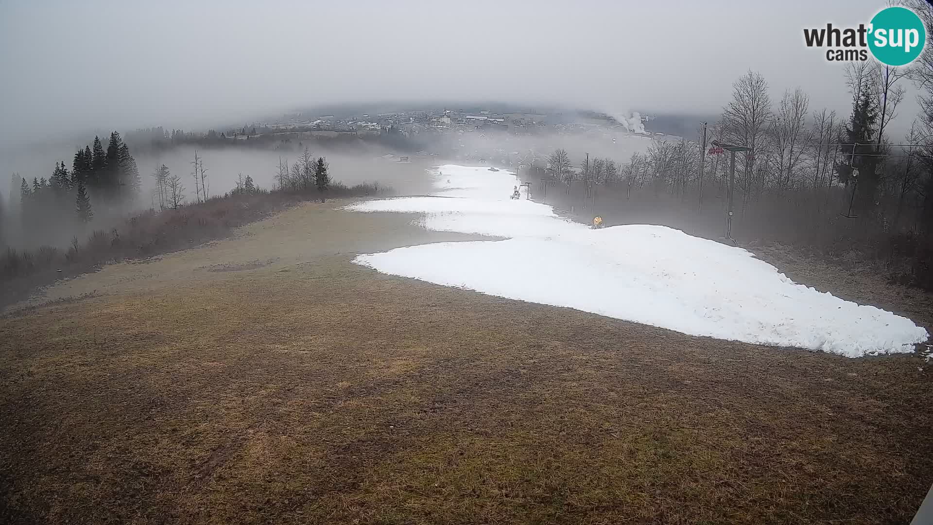 Spletna kamera Bohinjska Bistrica – Pogled v živo s smučišča Kozji Hrbet
