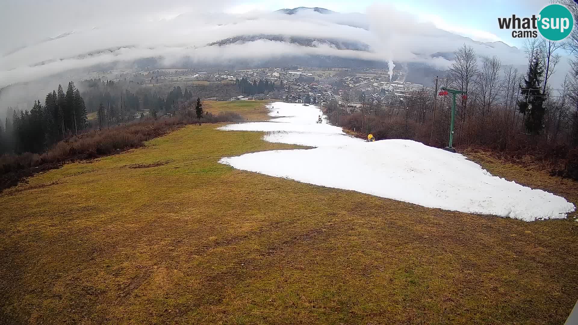 Webcam Bohinjska Bistrica – Live View from Kozji Hrbet Ski Station
